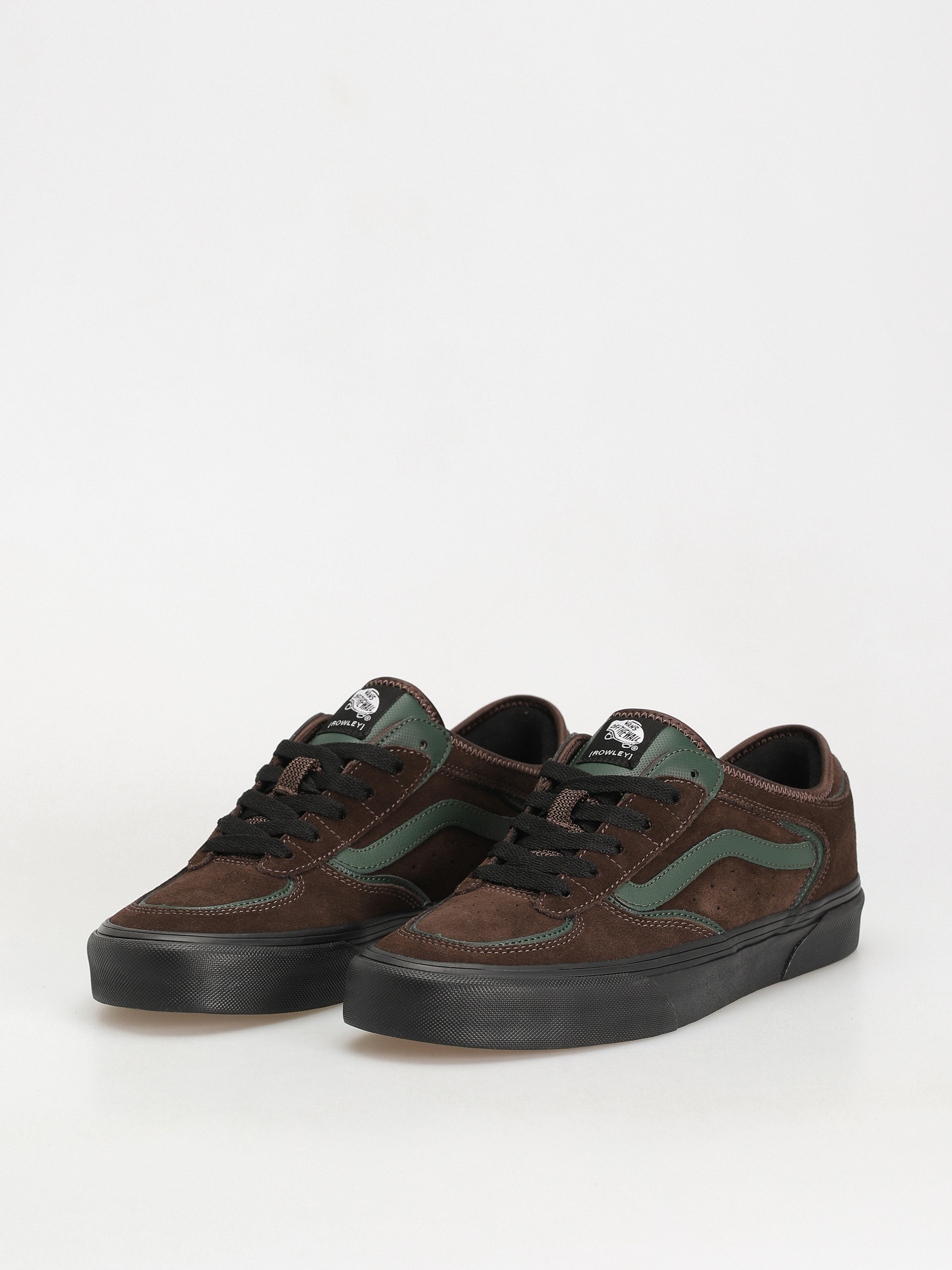 Vans Rowley Classic Shoes (brown/green)