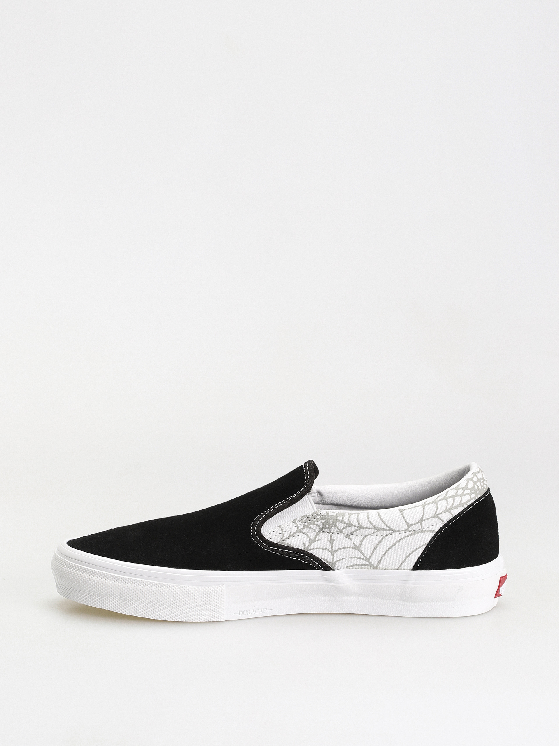 Vans Skate Slip On Shoes (black widow spider black/white/red)