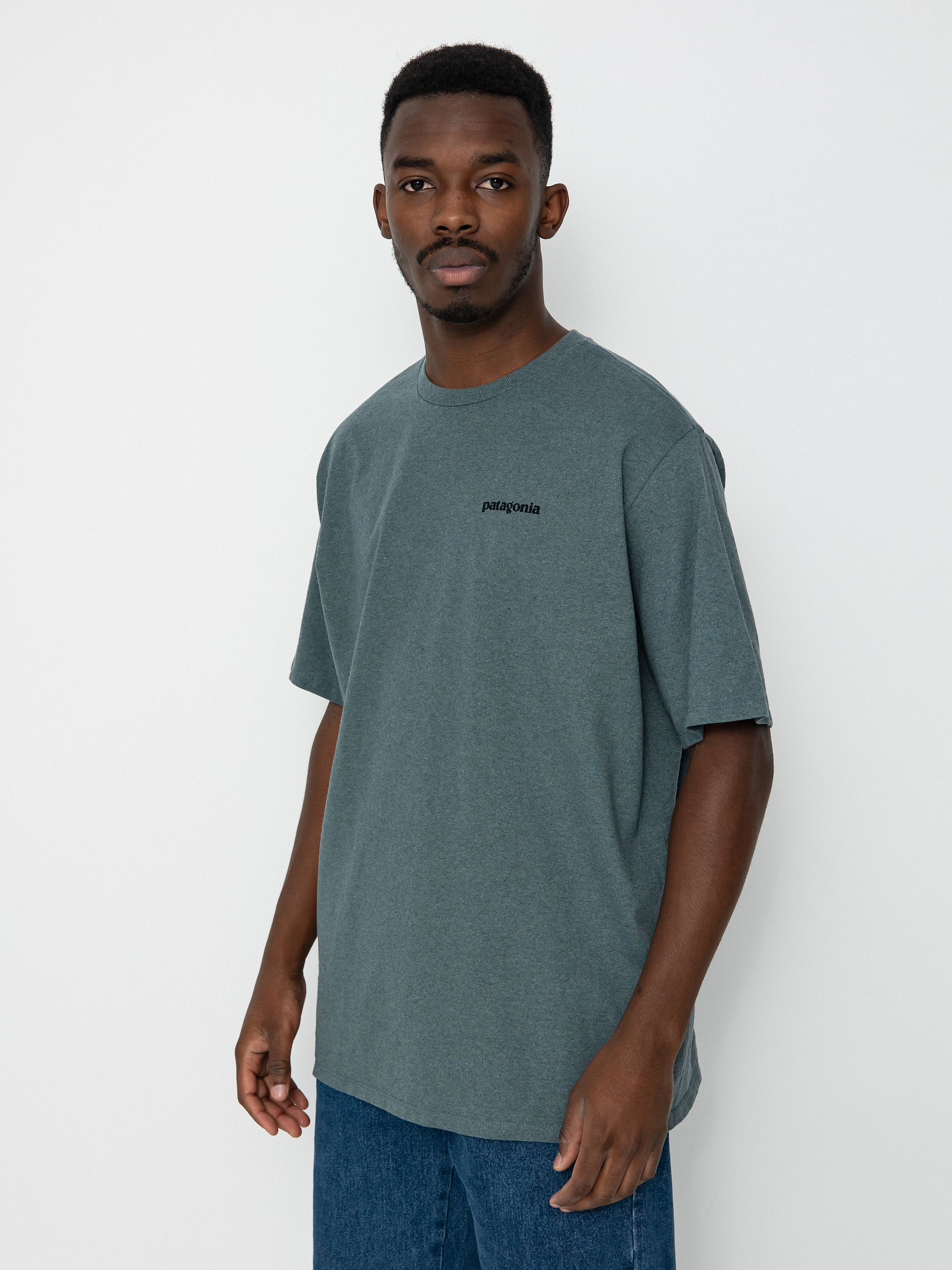 Patagonia P 6 Logo Responsibili T-shirt (nouveau green)