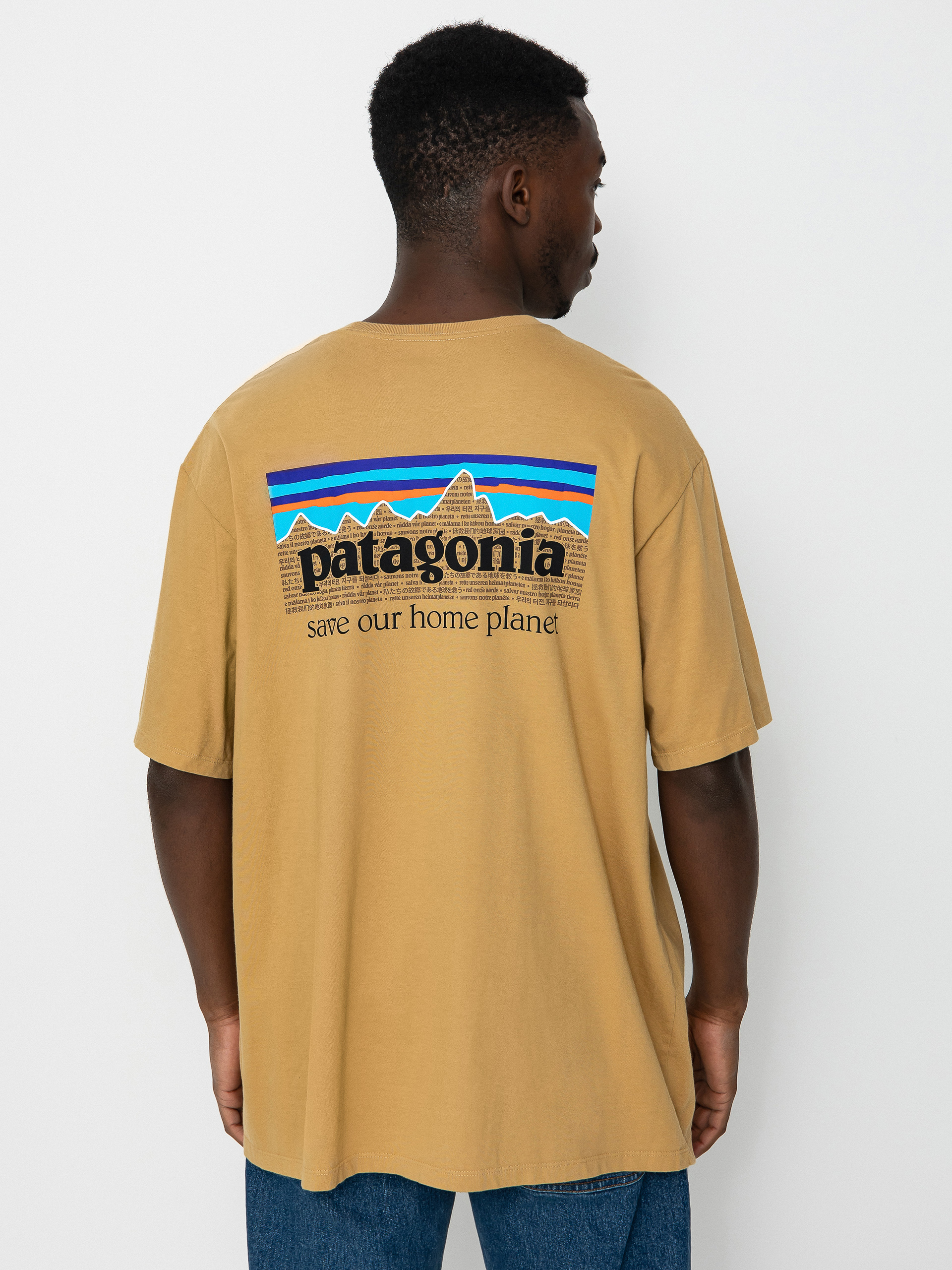 Patagonia P 6 Mission Organic T-shirt (grayling brown)