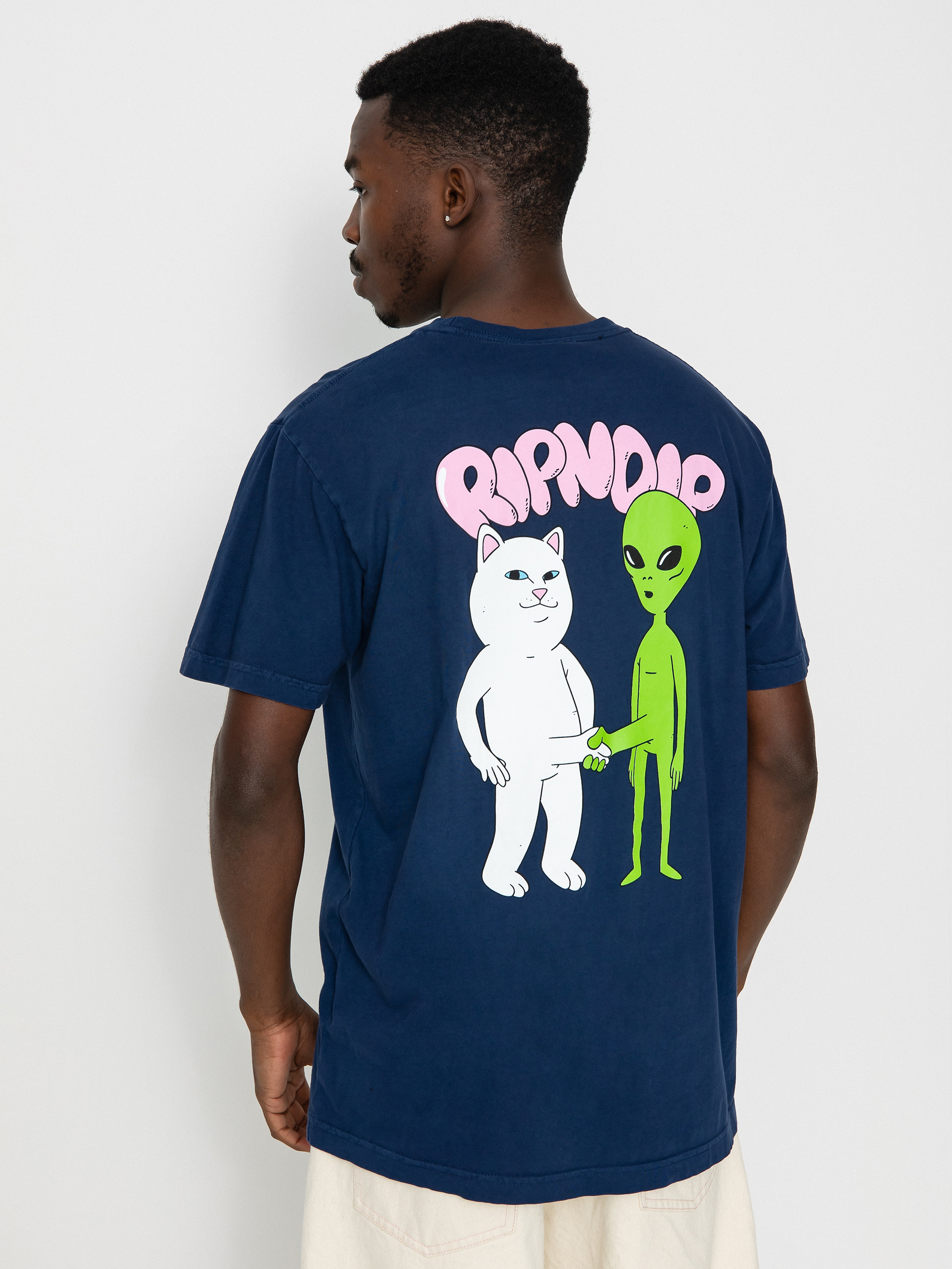 RipNDip Handshake T-shirt (navy)