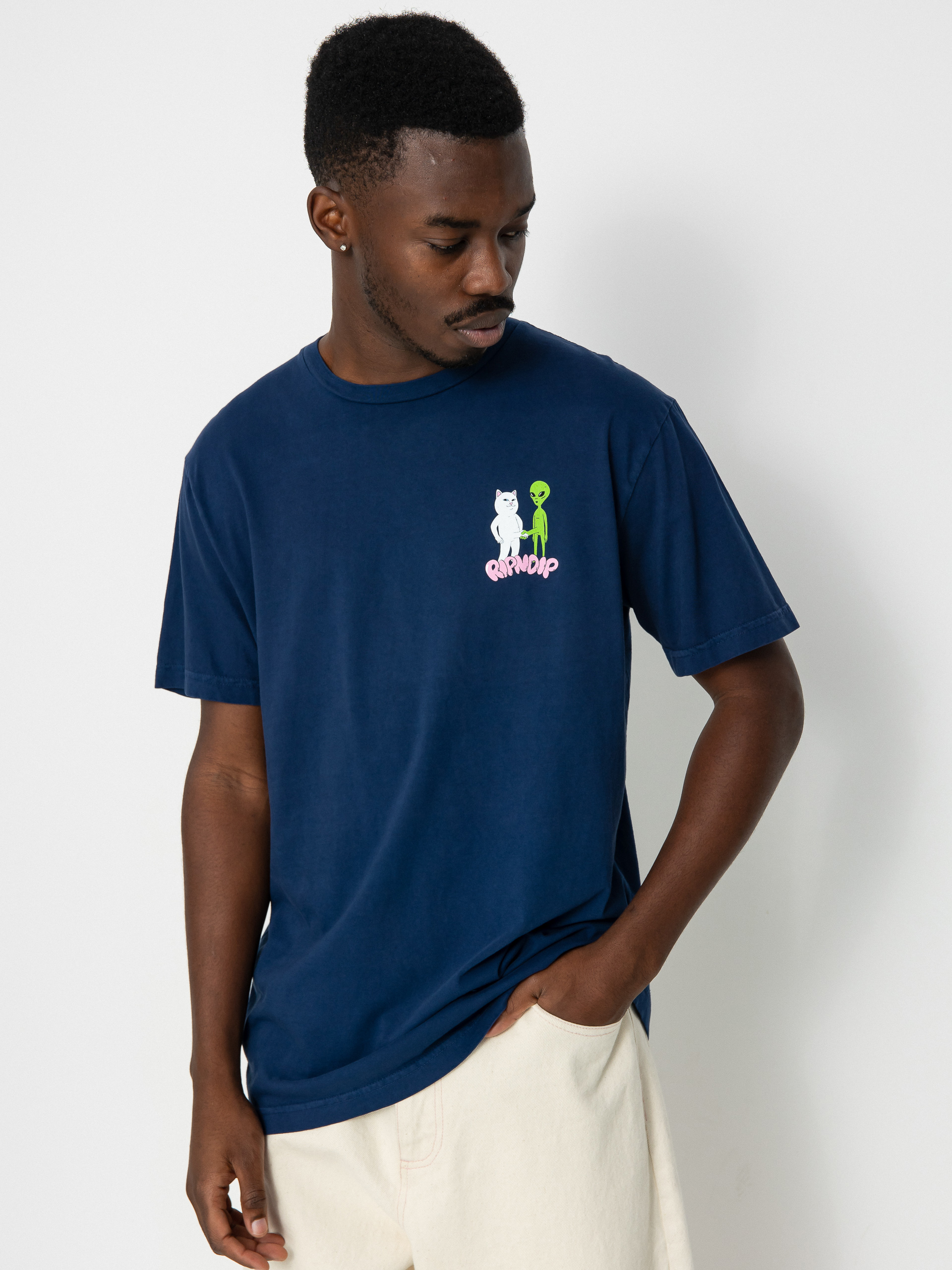 RipNDip Handshake T-shirt (navy)