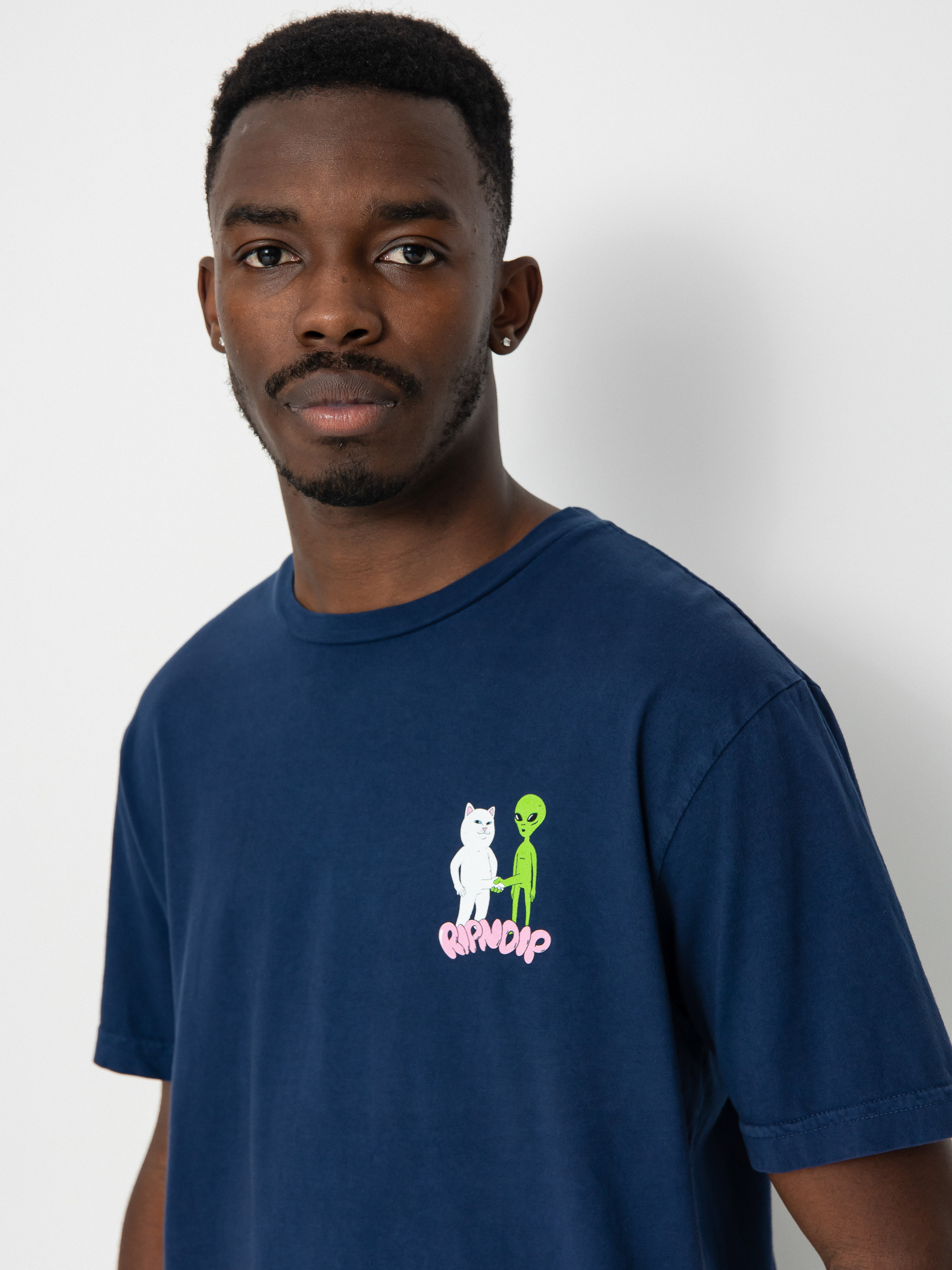 RipNDip Handshake T-shirt (navy)