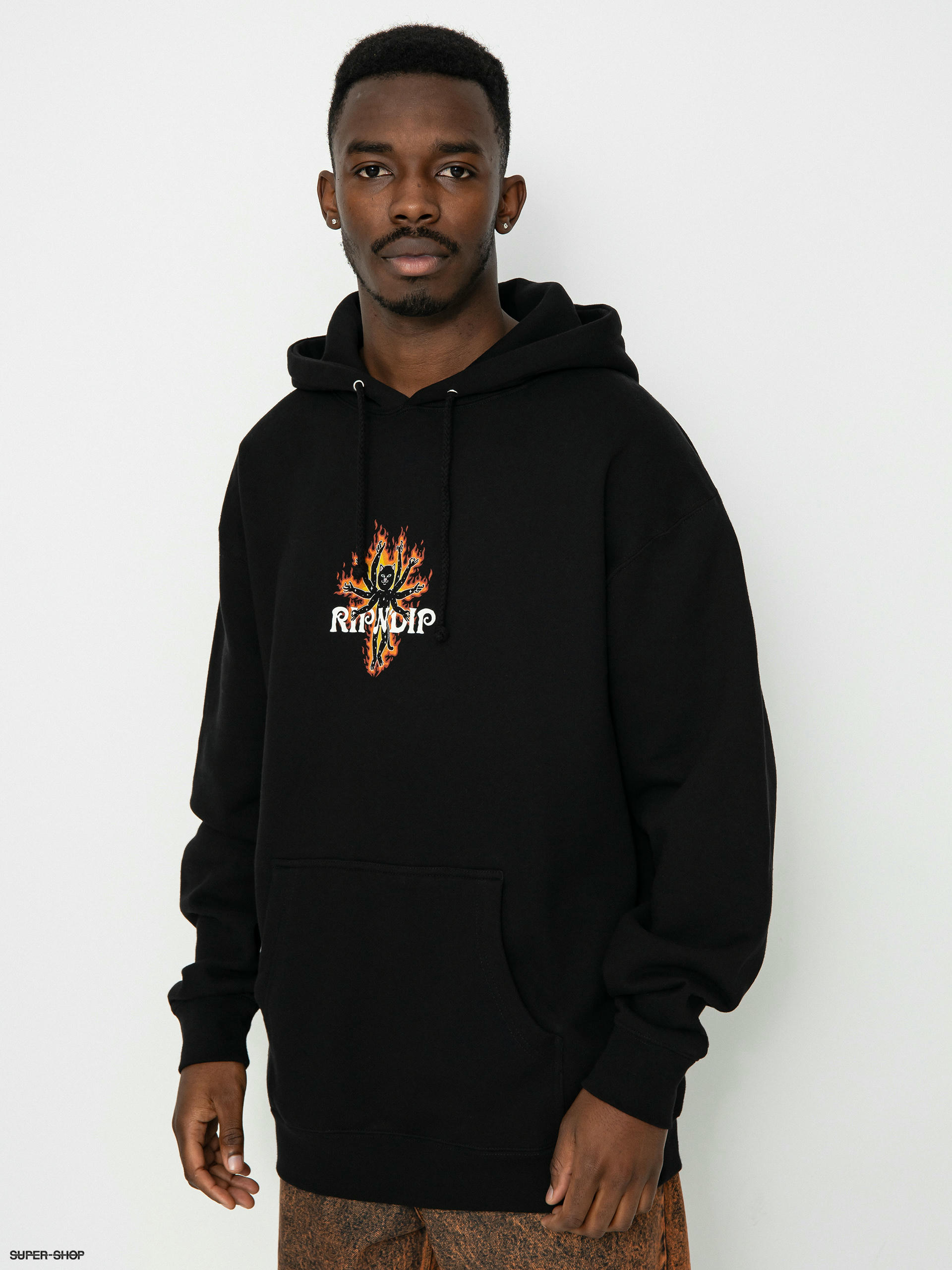 Ripndip sale hoodie black