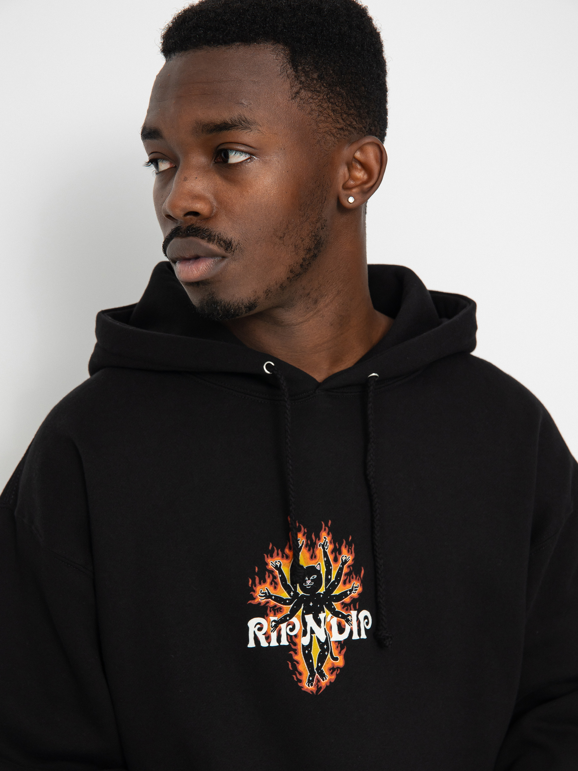 RipNDip Illusion Jerm HD Hoodie - black (black)