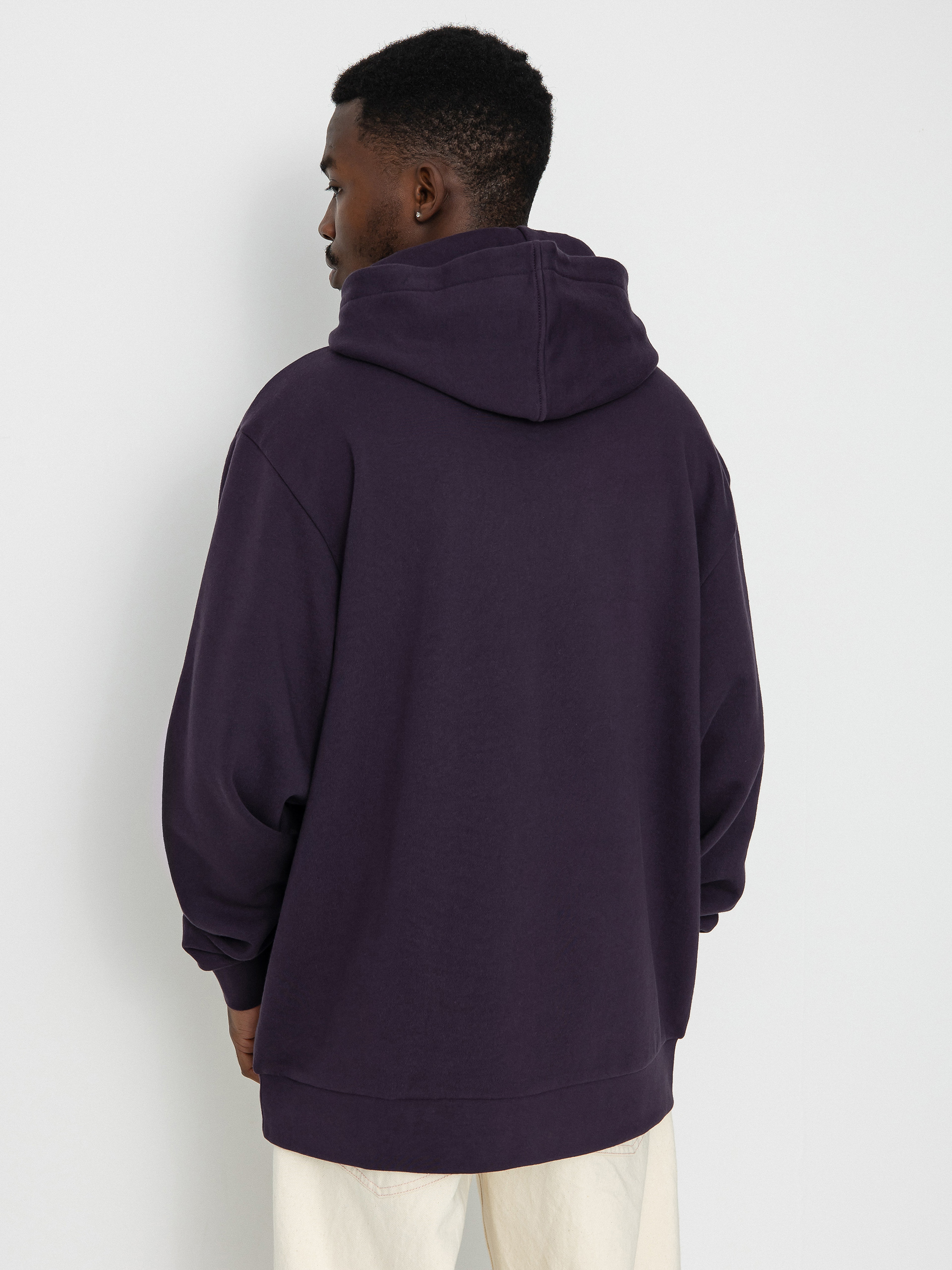 RipNDip Rubber Logo HD Hoodie (dark purple)