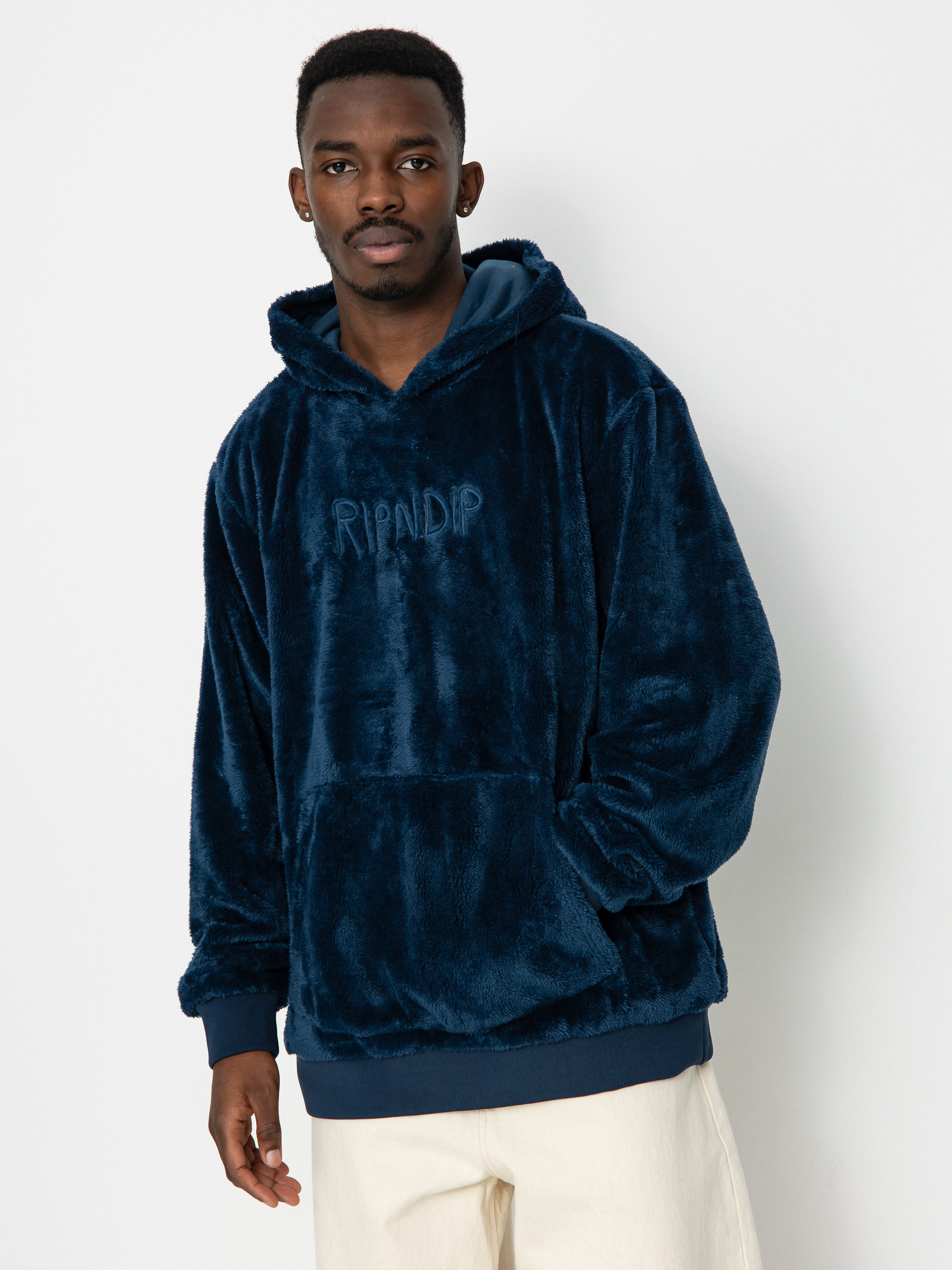 RipNDip OG Sherpa HD Hoodie (navy)