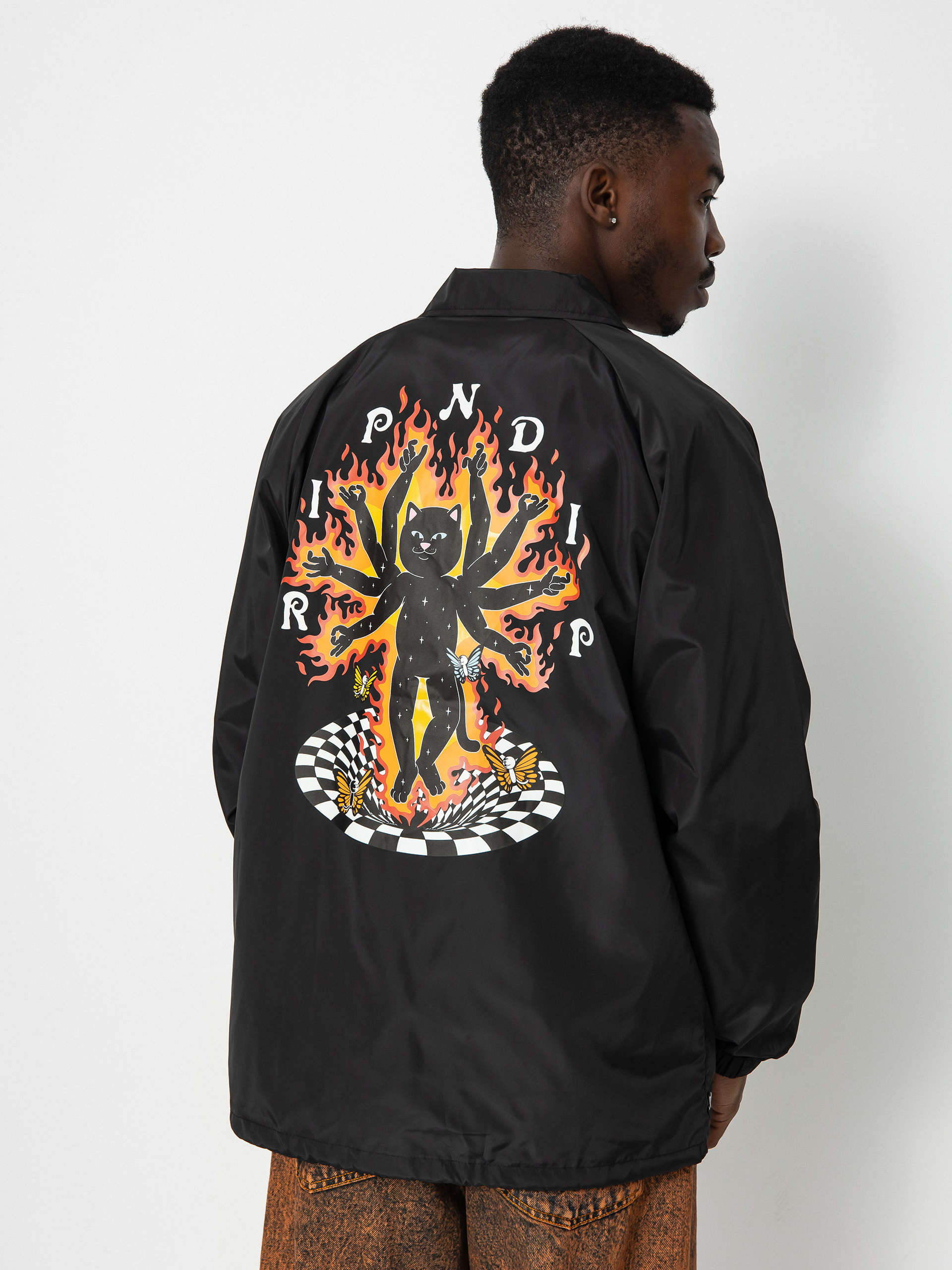 Ripndip inferno hot sale coach jacket