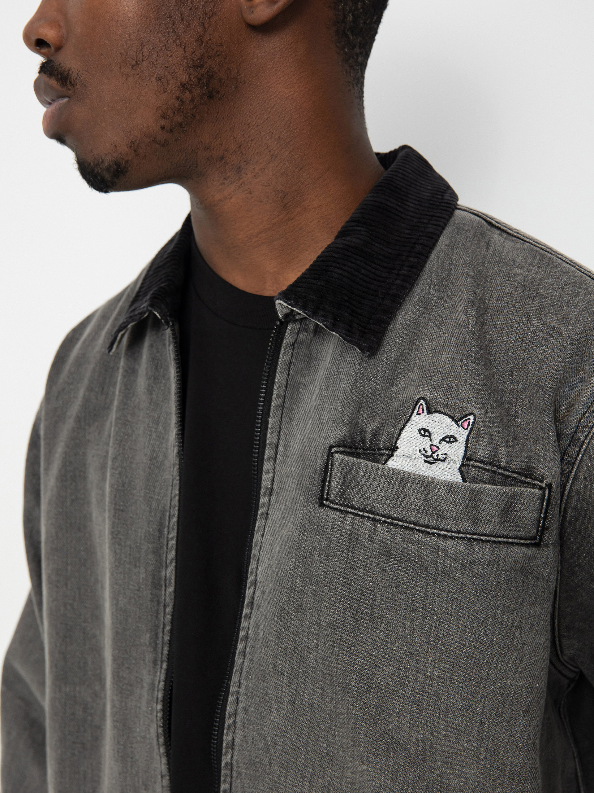 RipNDip Los Feliz Jacket (charcoal stone wash)