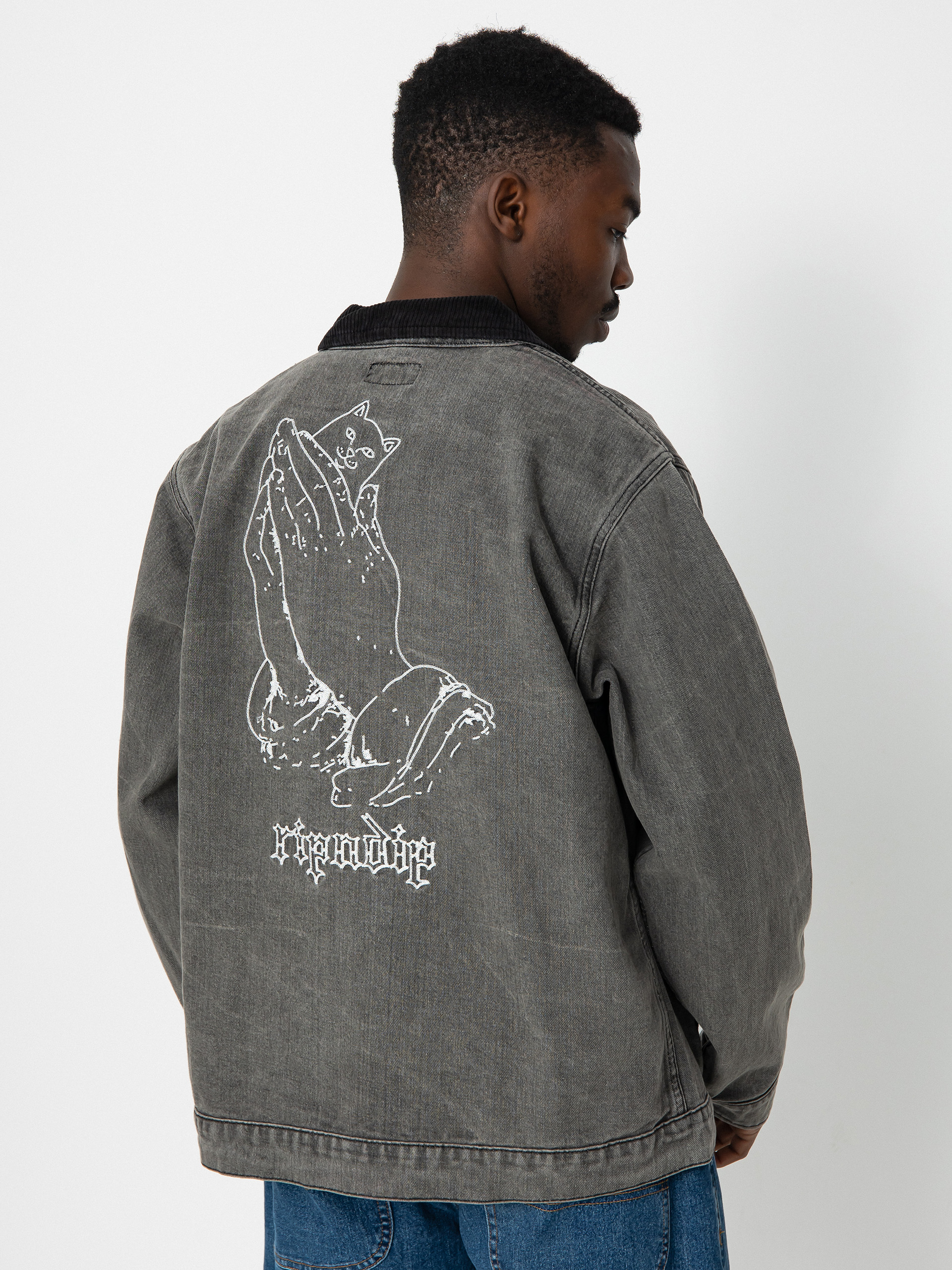 RipNDip Los Feliz Jacket (charcoal stone wash)