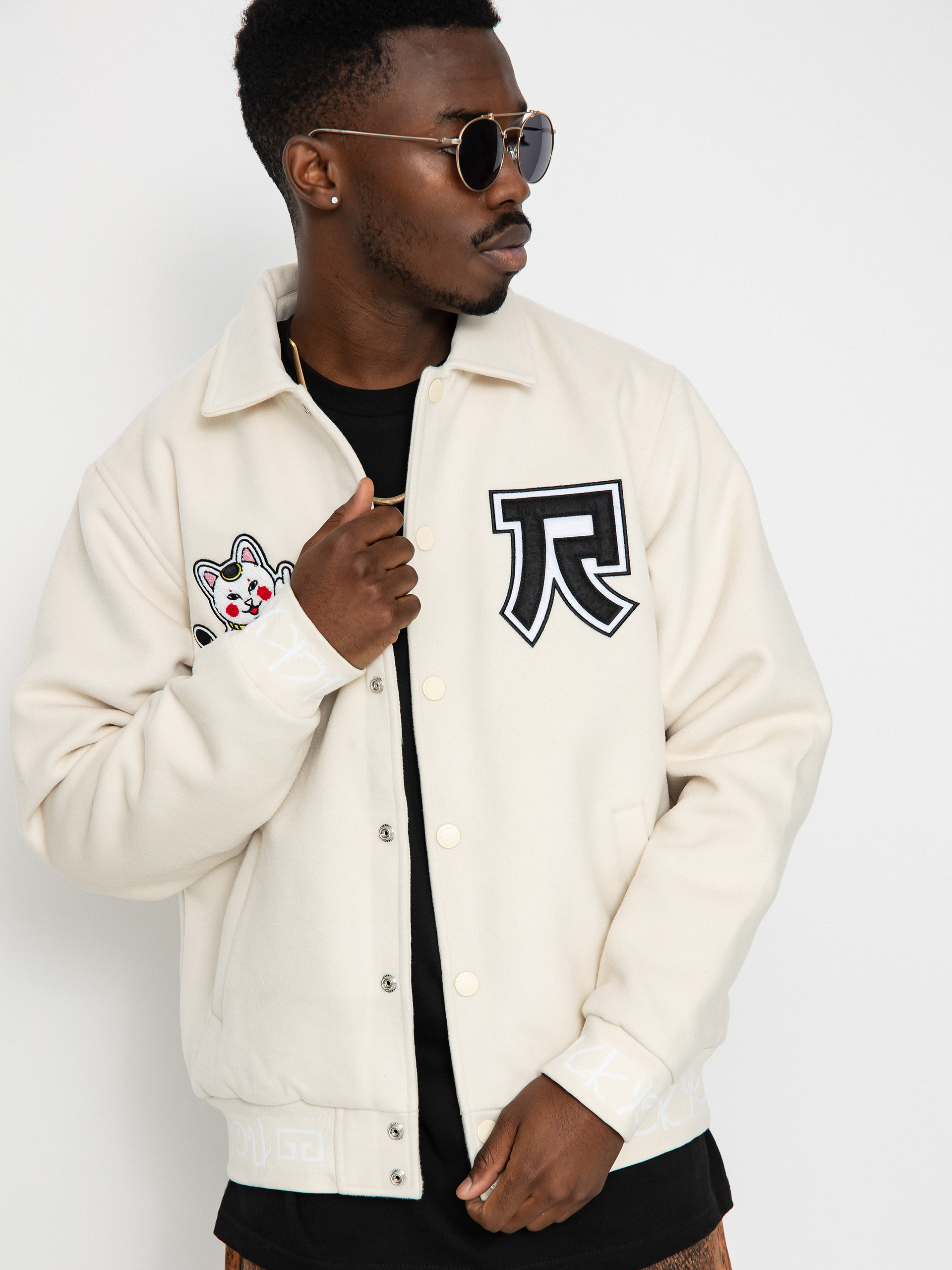 RipNDip Lucky Nerm Jacket (cream)