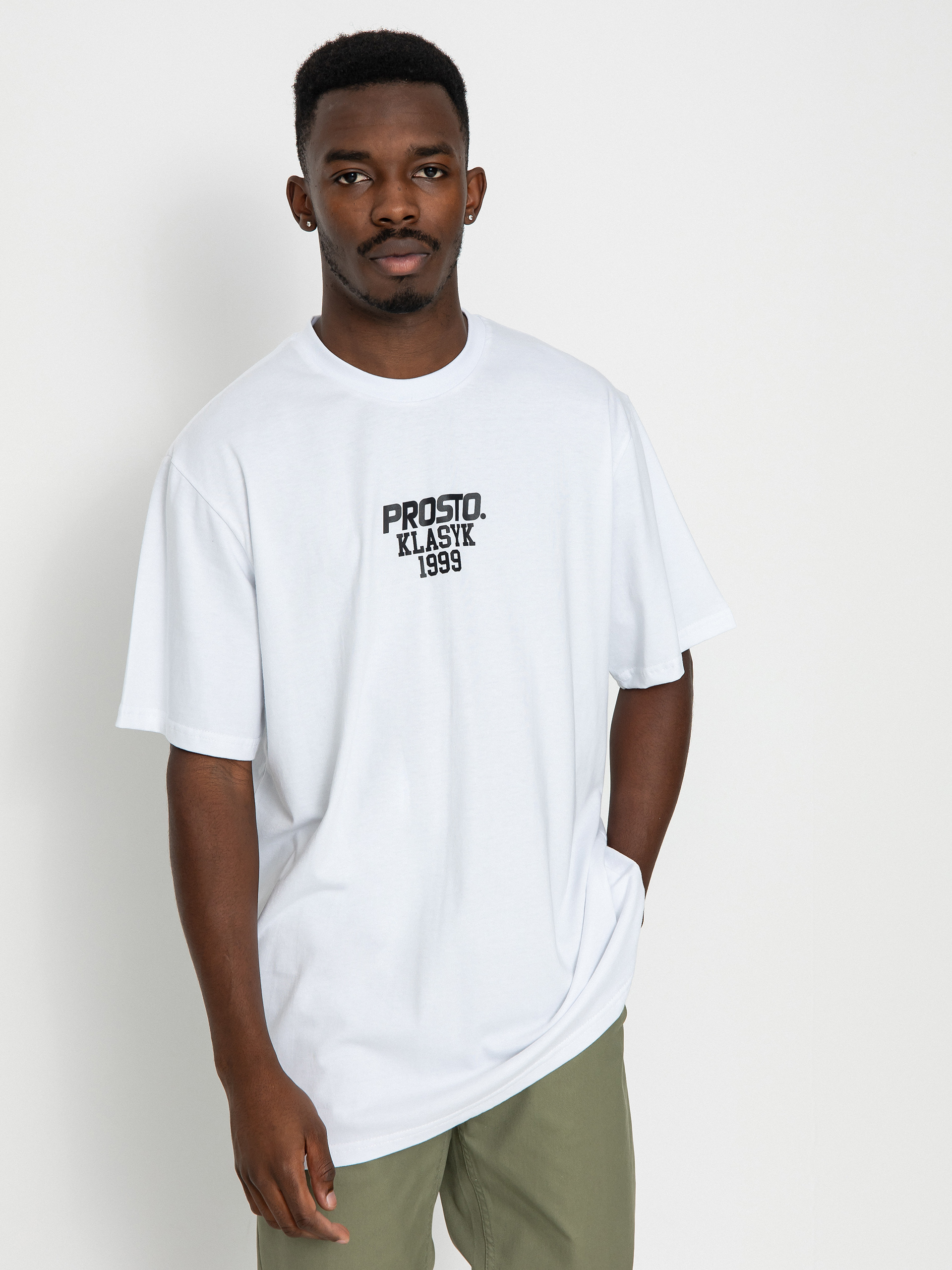 Prosto Staples T-shirt (white)