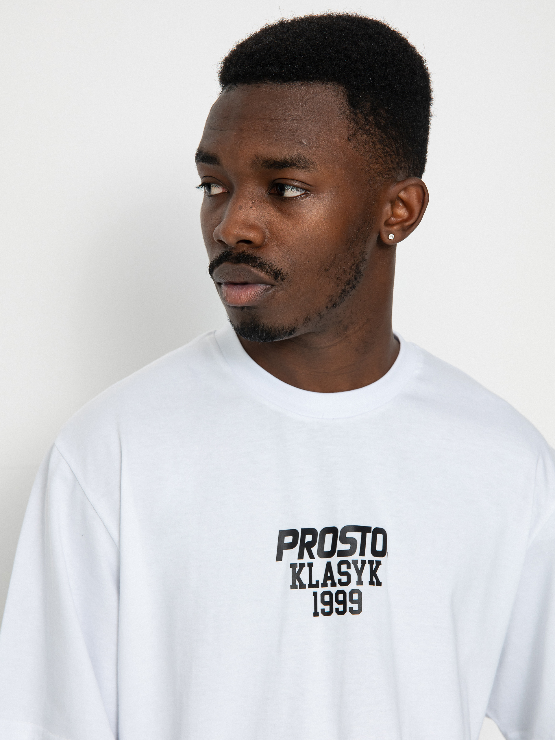 Prosto Staples T-shirt (white)