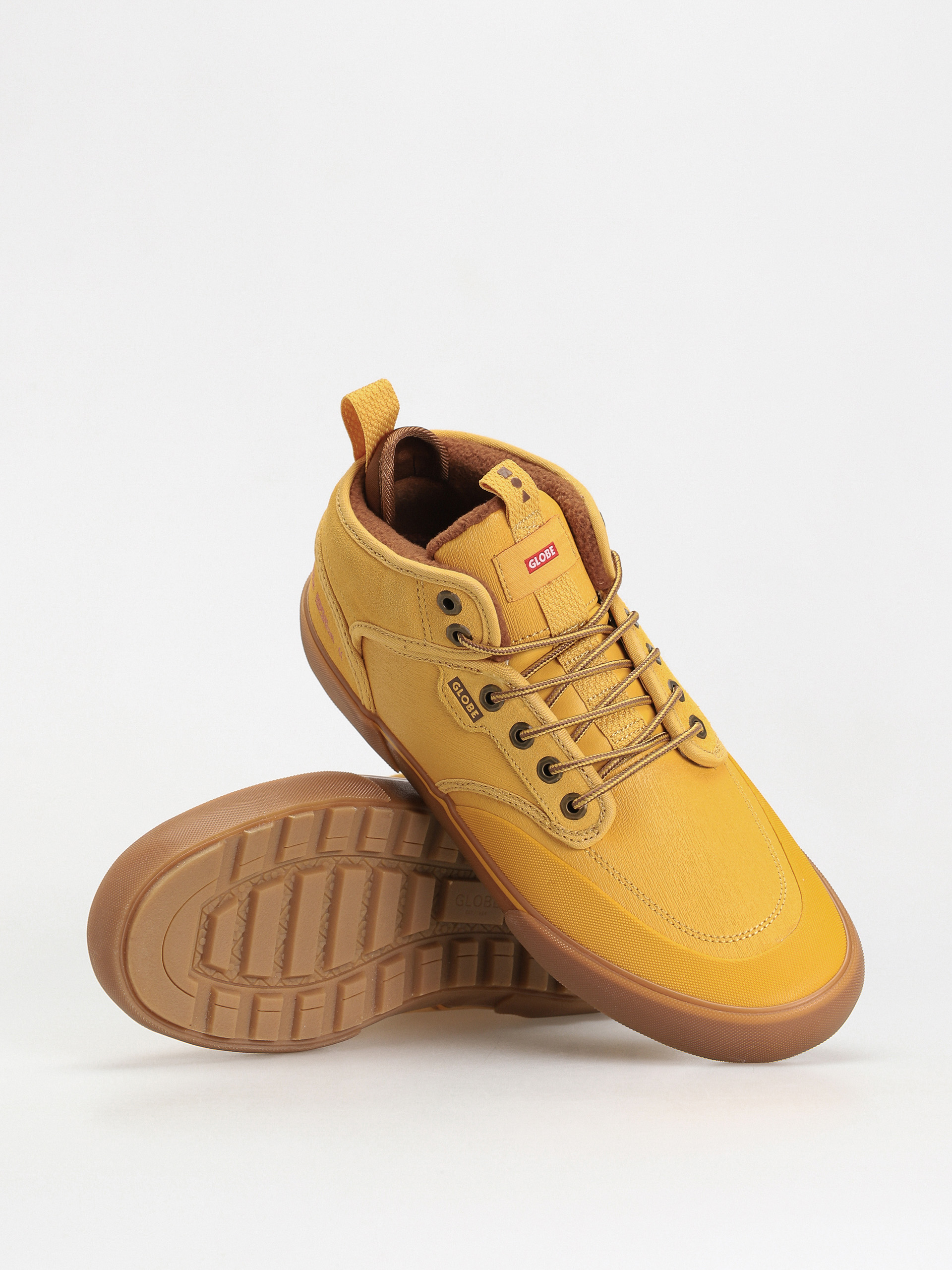 Globe Motley Mid Shoes yellow (wheat/gum/summit)