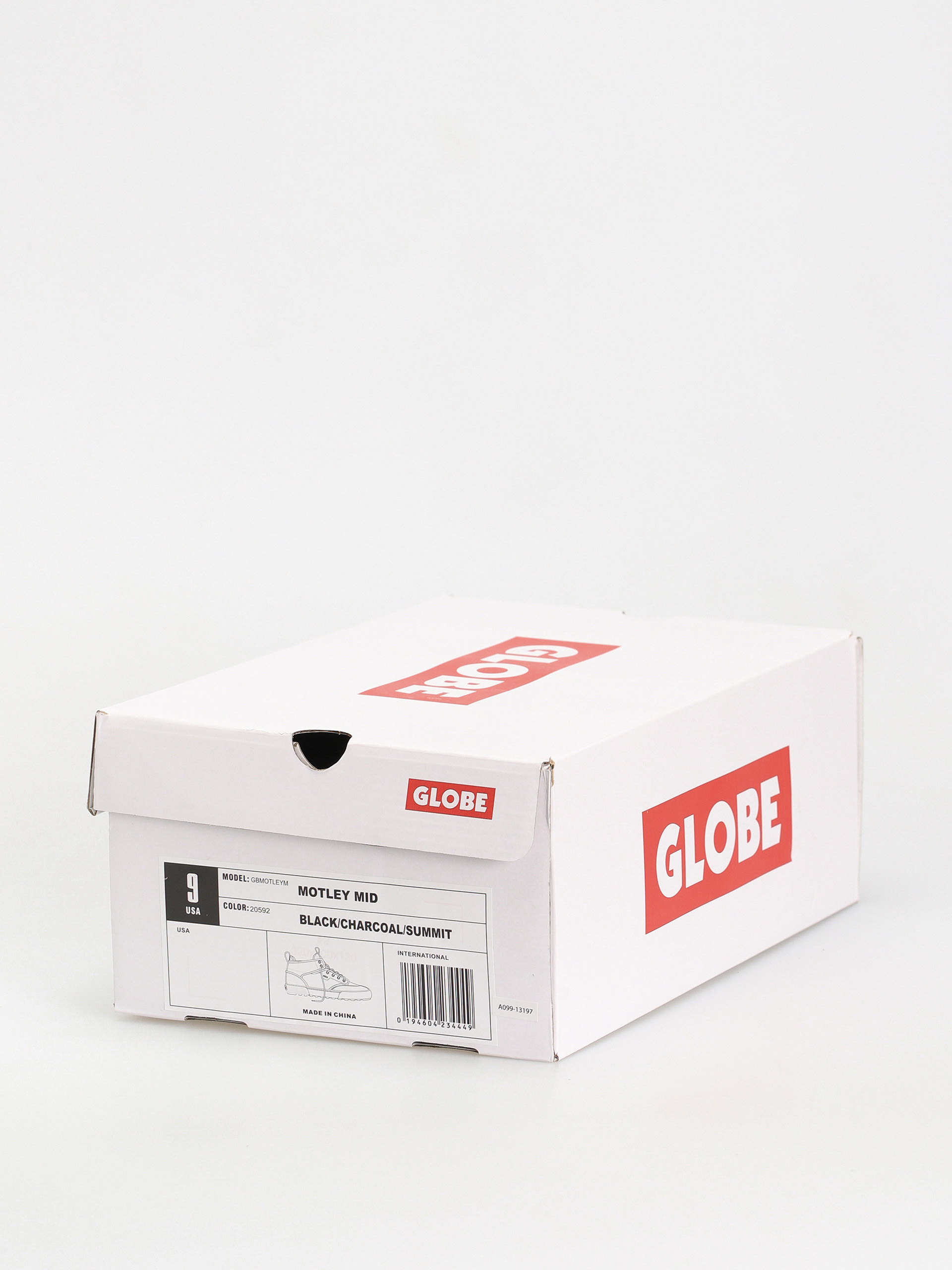 Globe Motley Mid Schuhe (black/charcoal/summit)