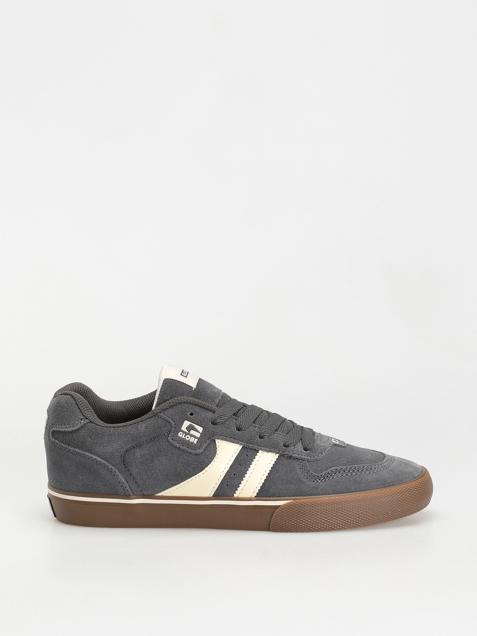 Globe Encore-2 Calzature Uomo – Scarpe Skate Vulcanizzate, Colore Noce Moscata, Suola A Spina Di Pesce, Punta Tripla