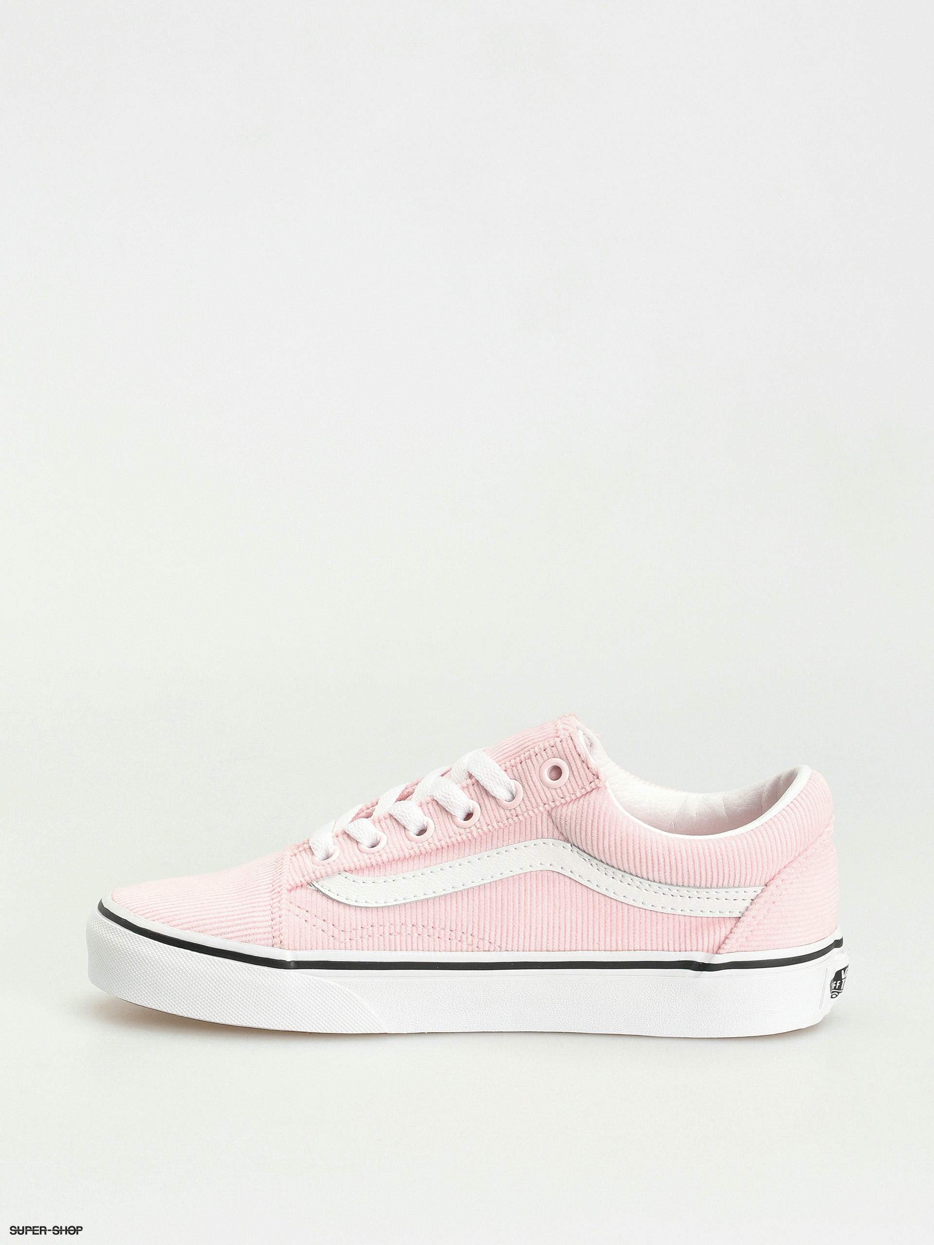 Vans red and on sale pink