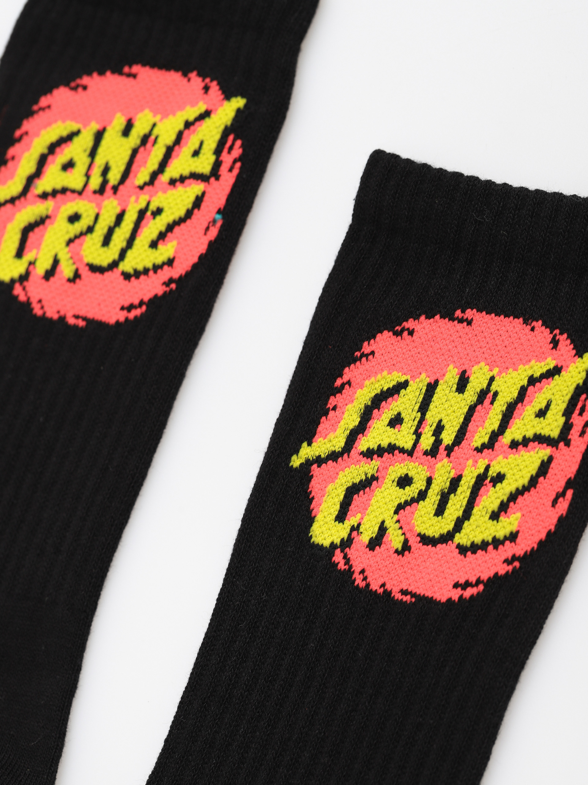 Santa Cruz Style Dot Socken (black)