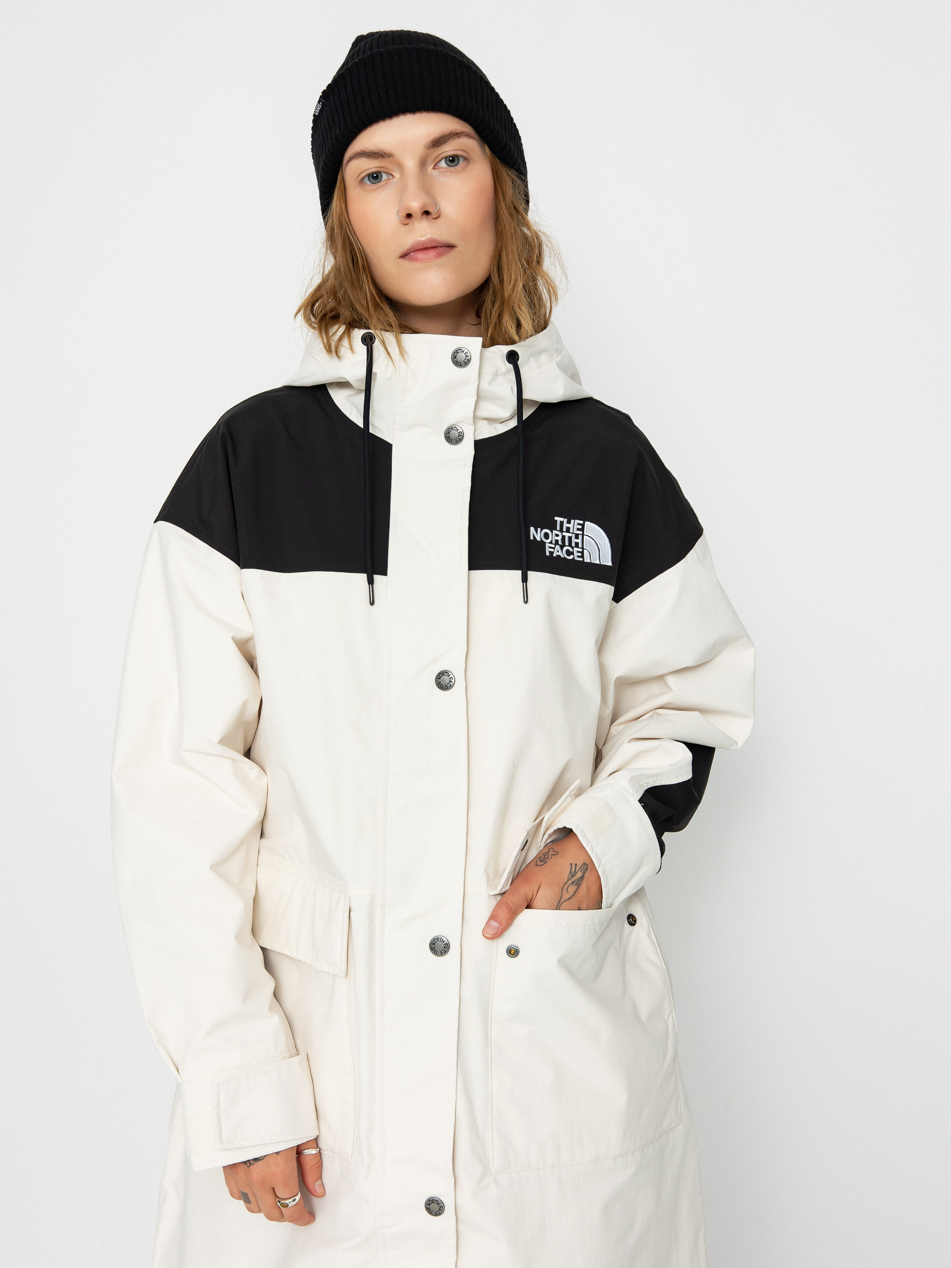 The North Face Reign On Parka Jacket Wmn (gardenia white/tnf black)