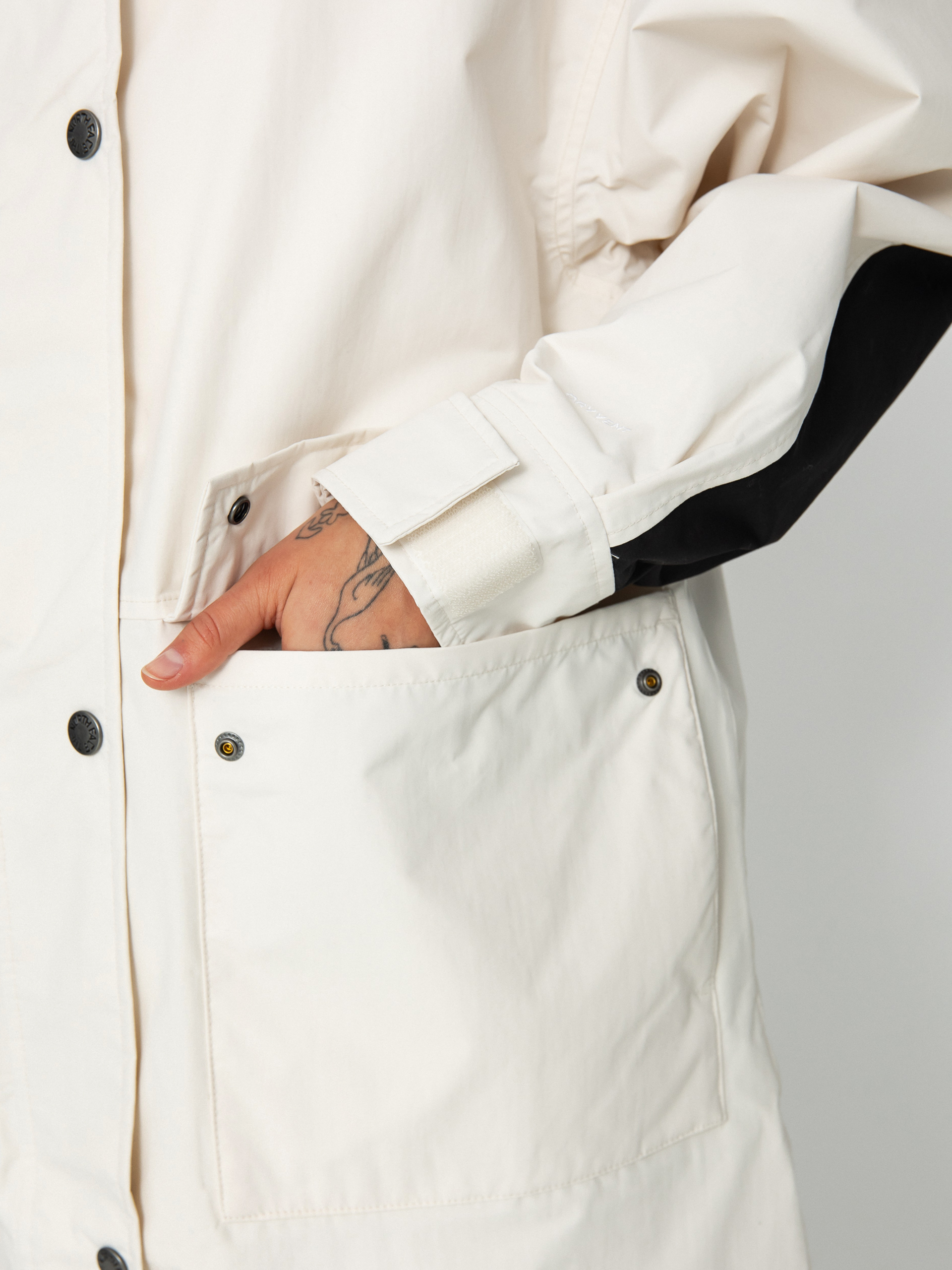 The North Face Reign On Parka Jacket Wmn (gardenia white/tnf black)