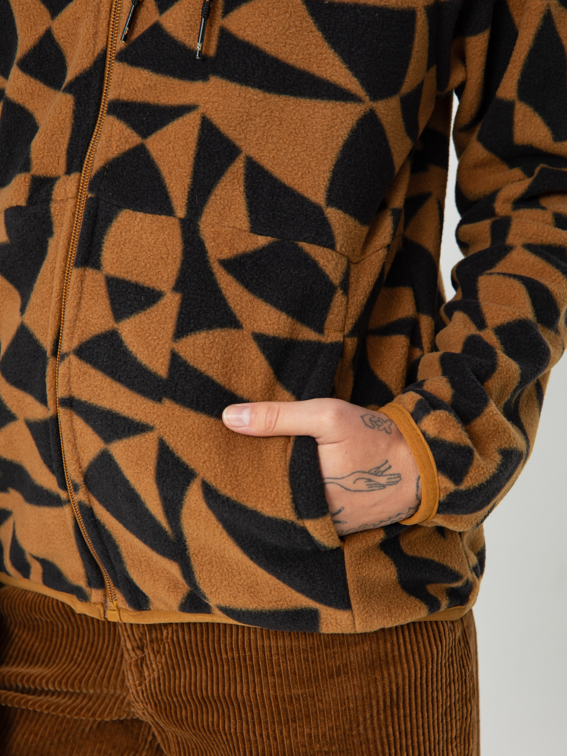 Damen Billabong Boundary Fleecejacke (walnut)