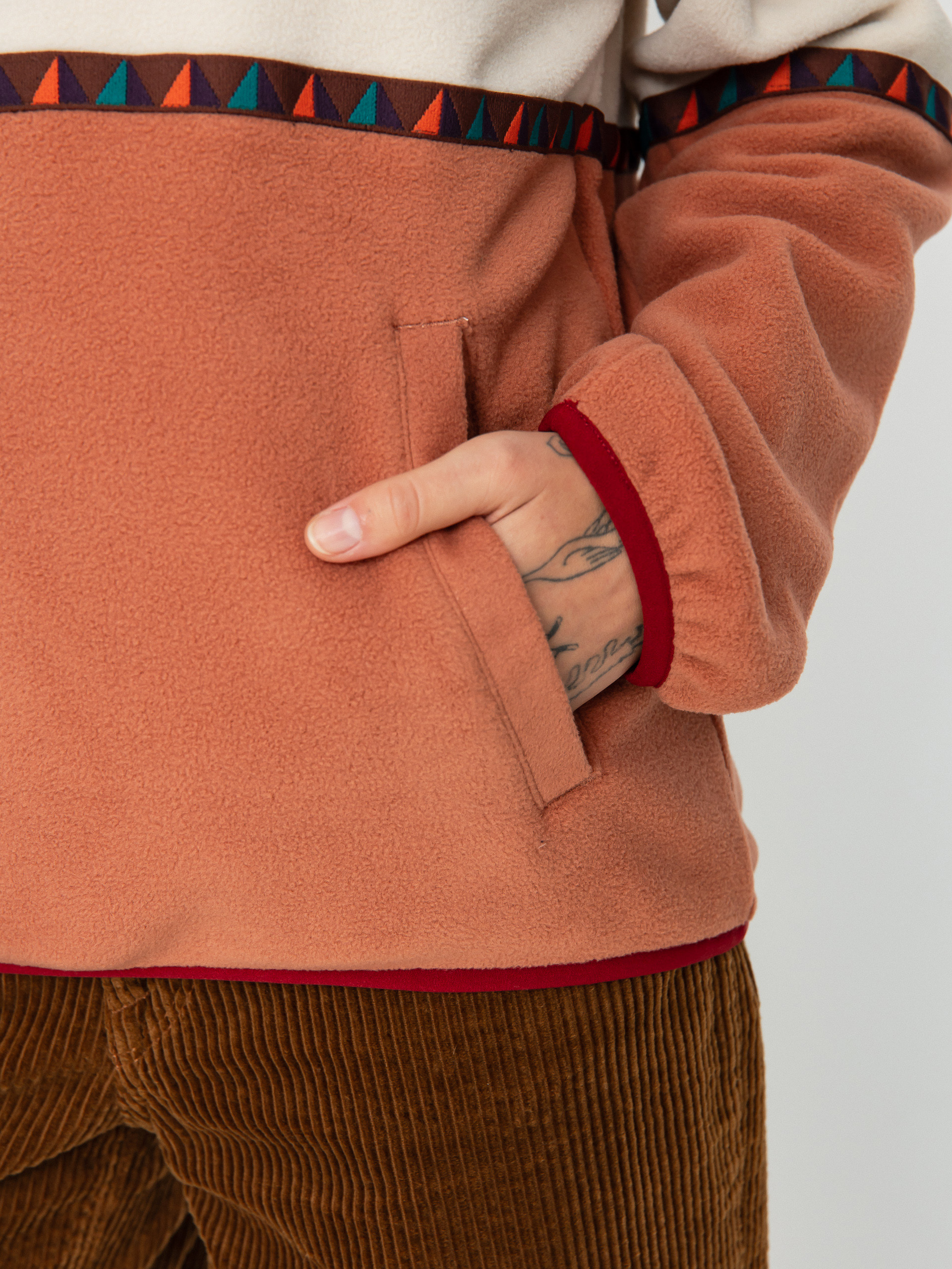 Womens Iriedaily Holina Fleece (cedar wood)