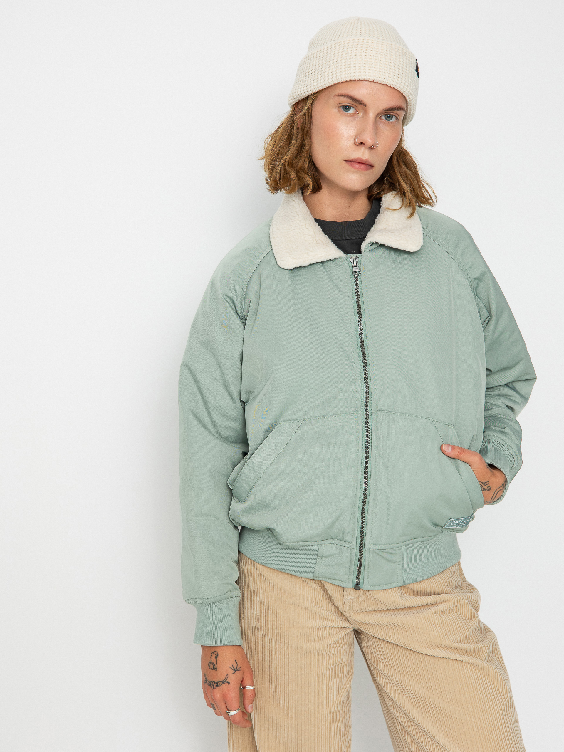 Iriedaily Melly Pilot Jacke Wmn (light sage)