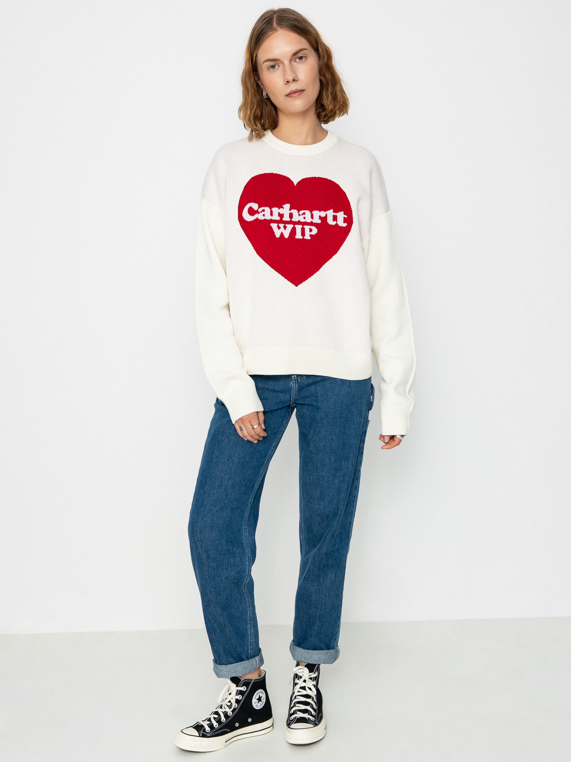 Carhartt WIP Heart Sweater Wmn (wax)