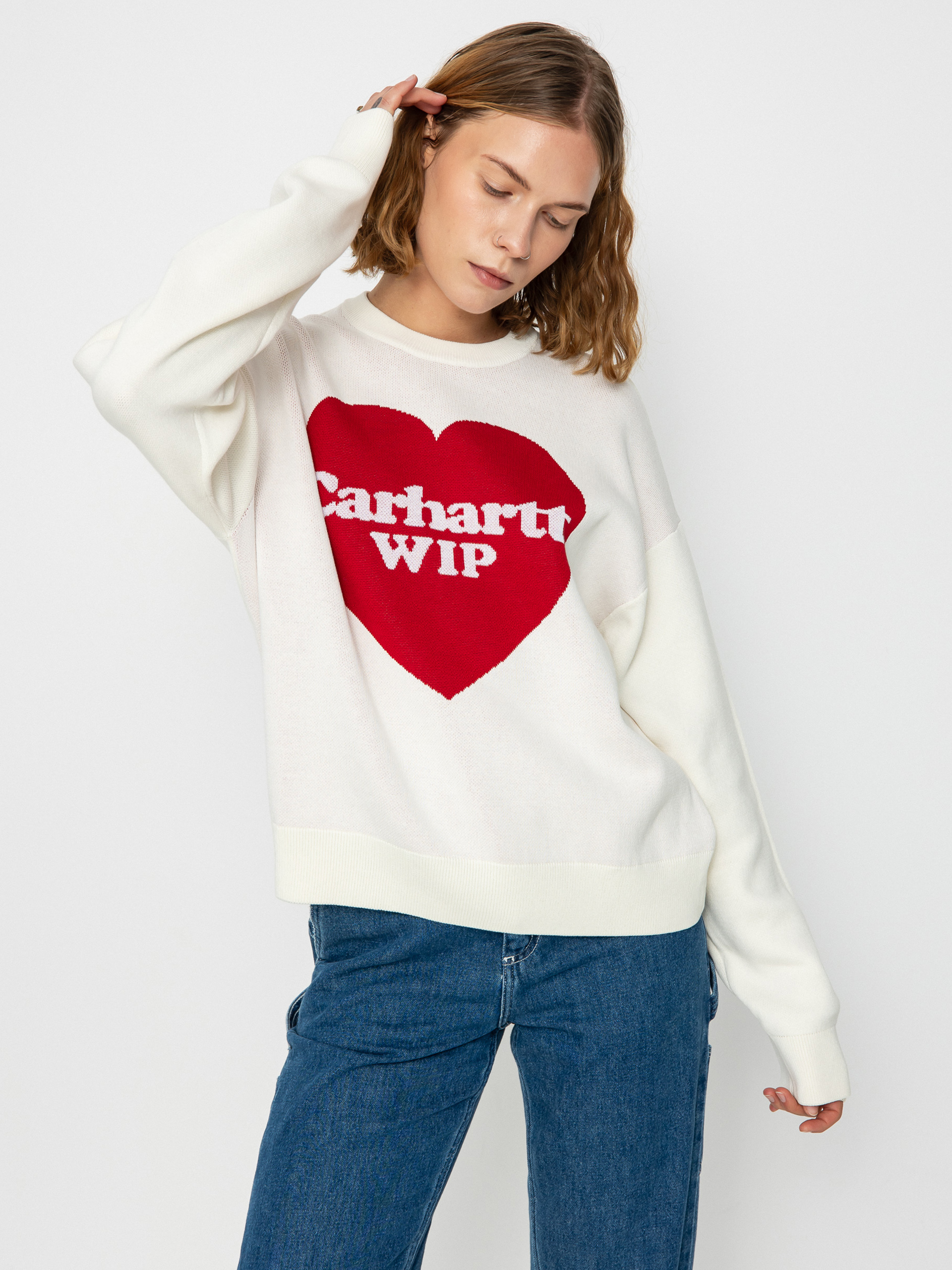 Carhartt WIP Heart Sweater Wmn (wax)