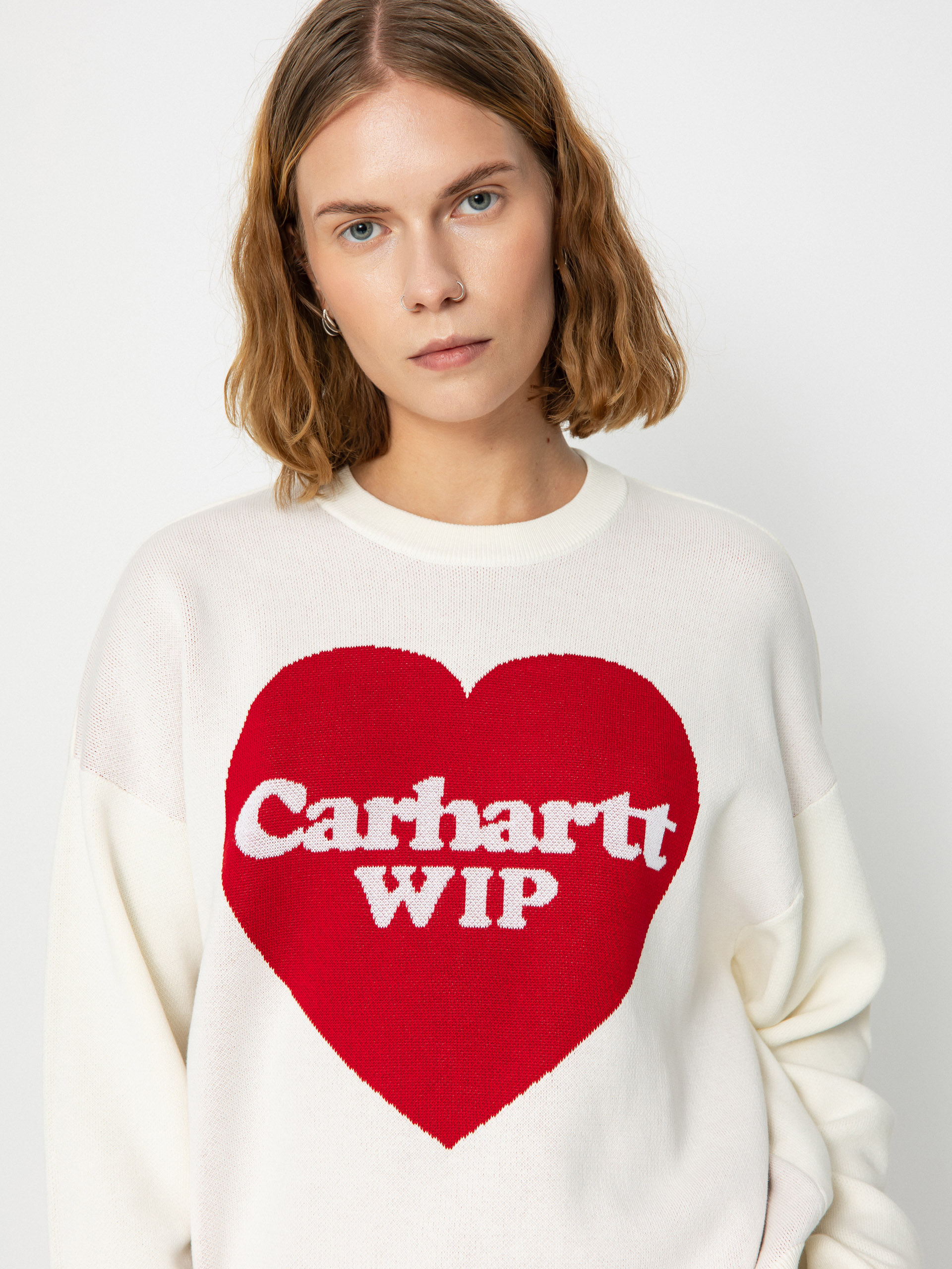 Carhartt WIP Heart Sweater Wmn (wax)