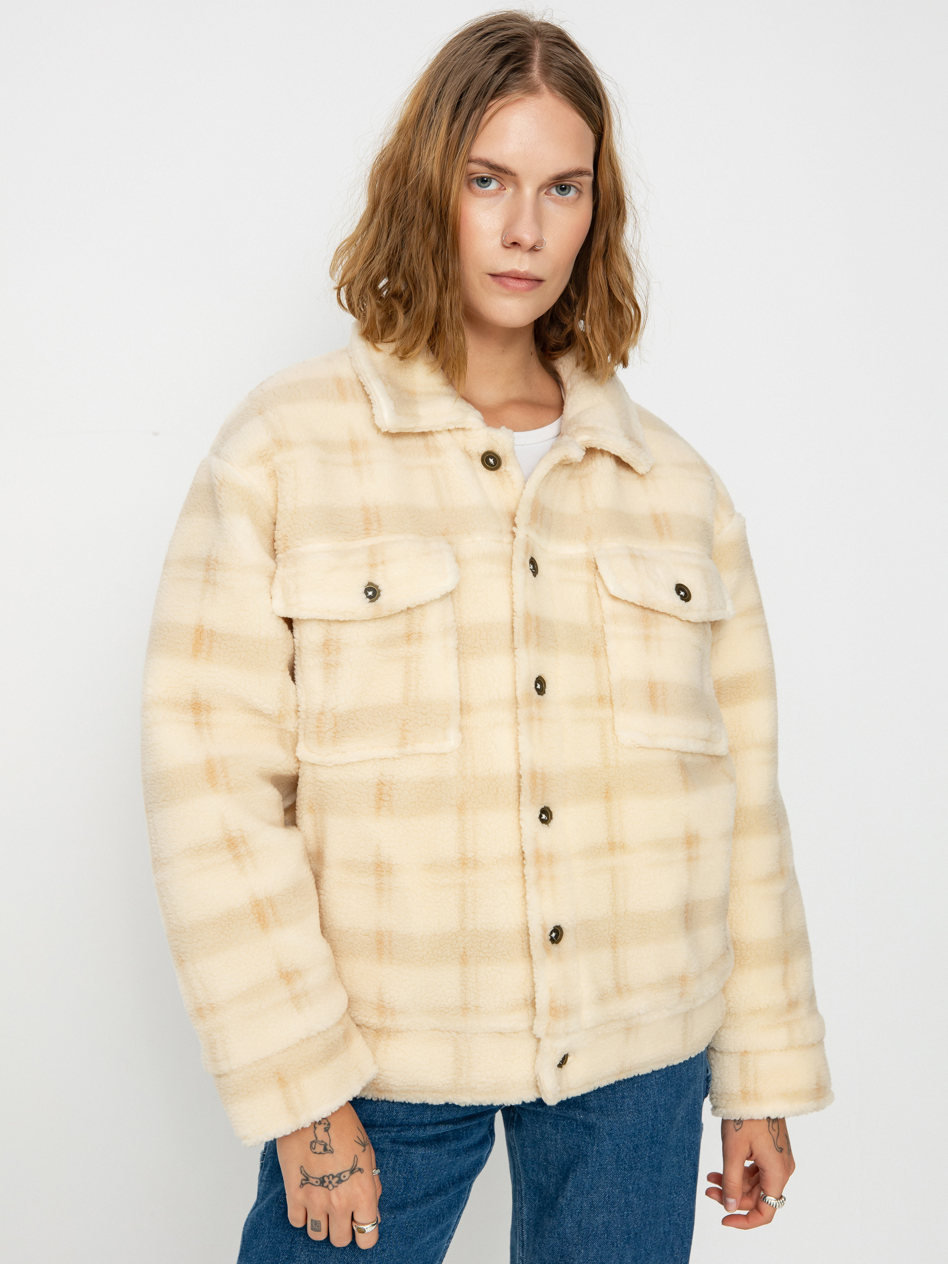 Rip Curl Sunrise Session Sherpa Jacket Wmn (beige)