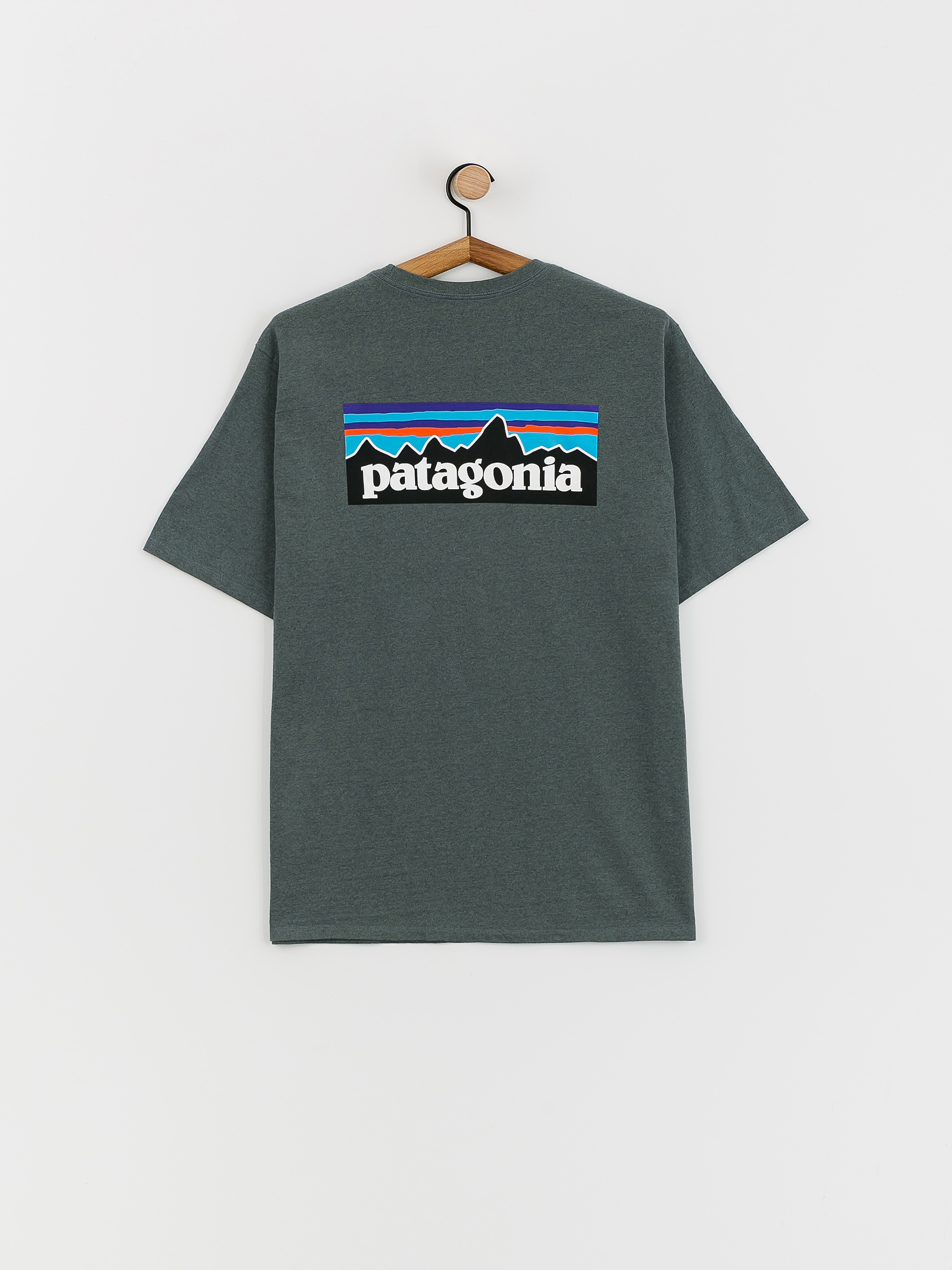 Patagonia P 6 Logo Responsibili T-shirt (nouveau green)