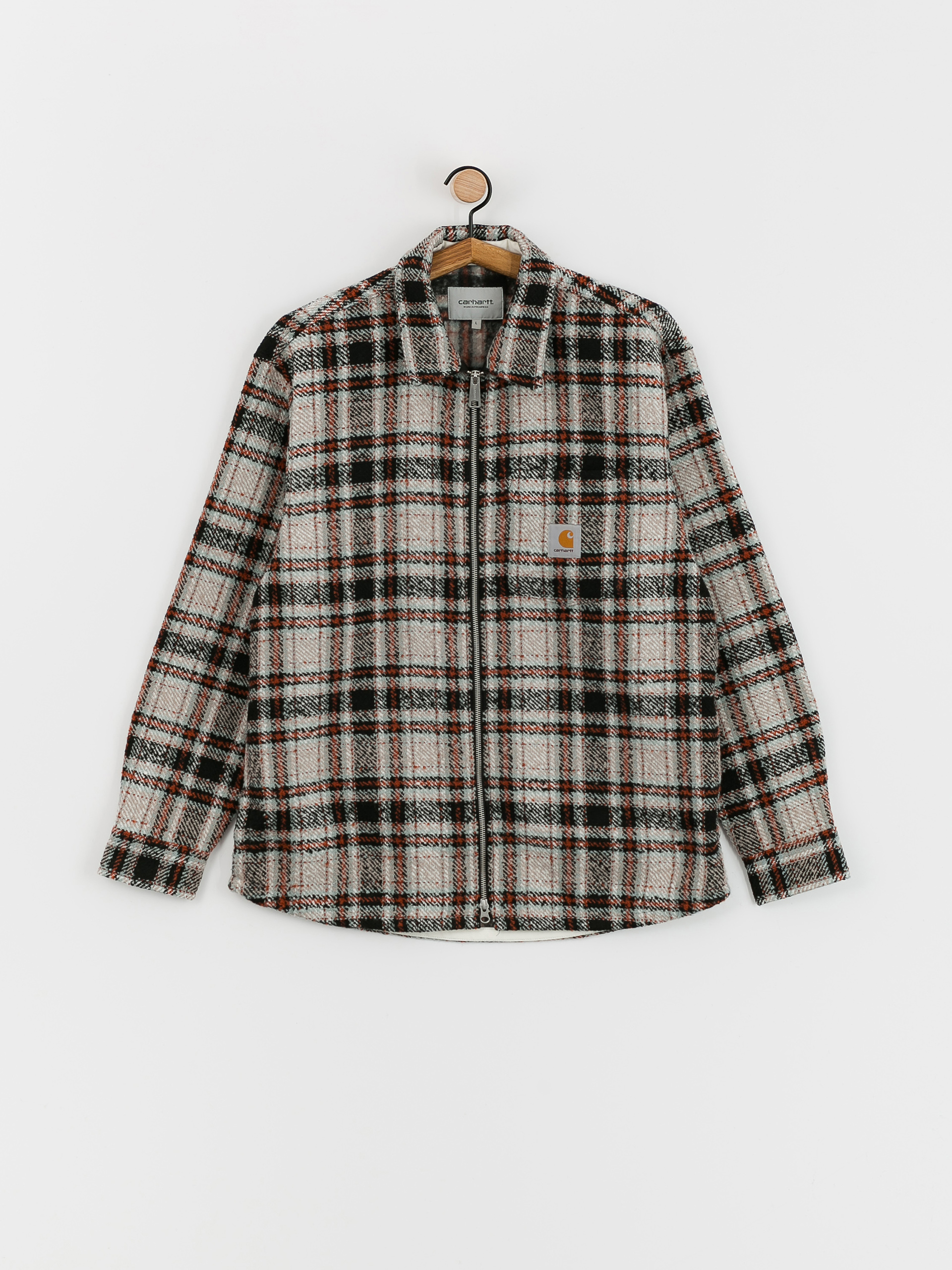 Carhartt WIP Stroy Jacket - grey (stroy check wax)