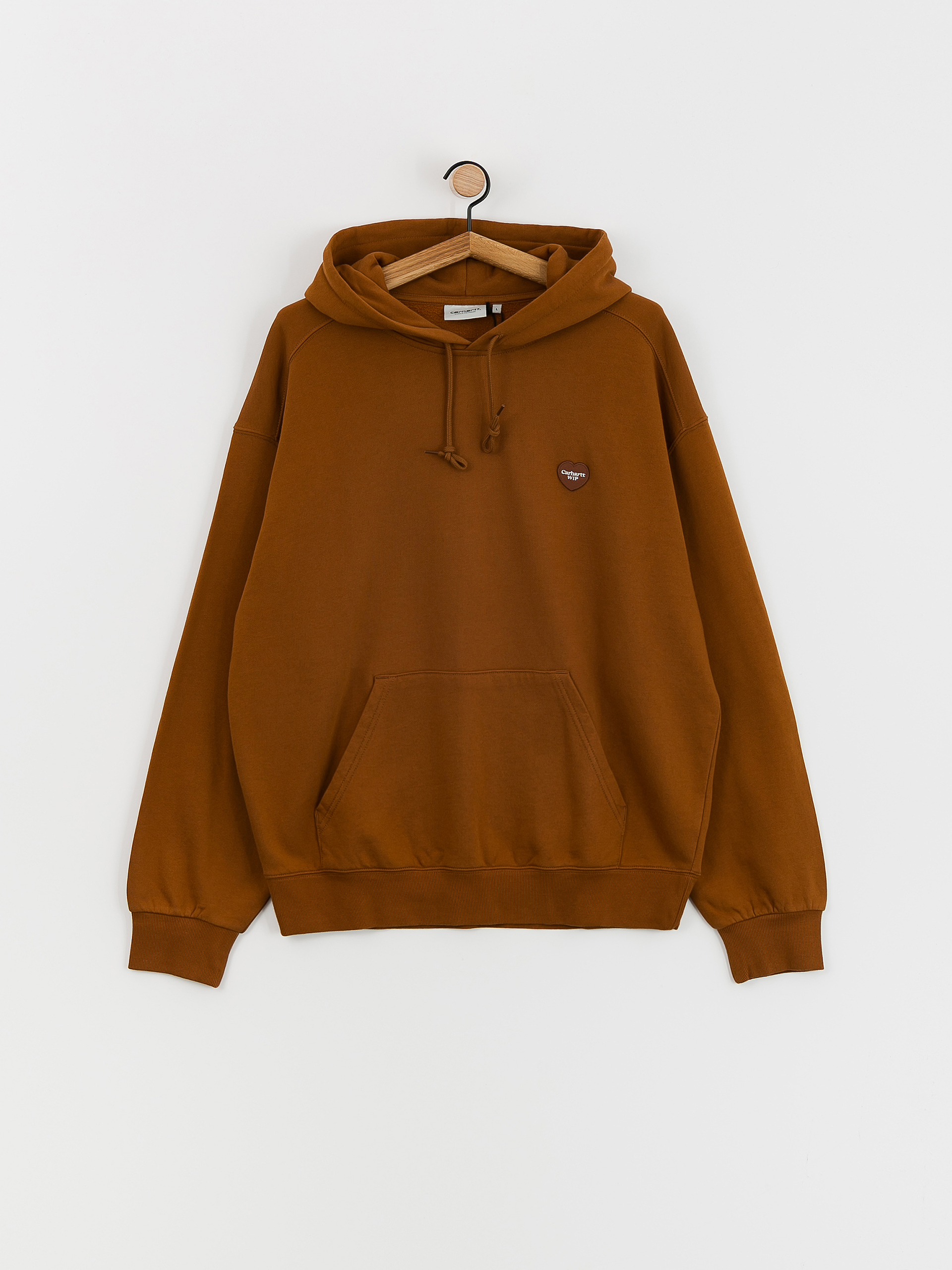 Carhartt WIP Heart Patch HD Hoodie (deep h brown)