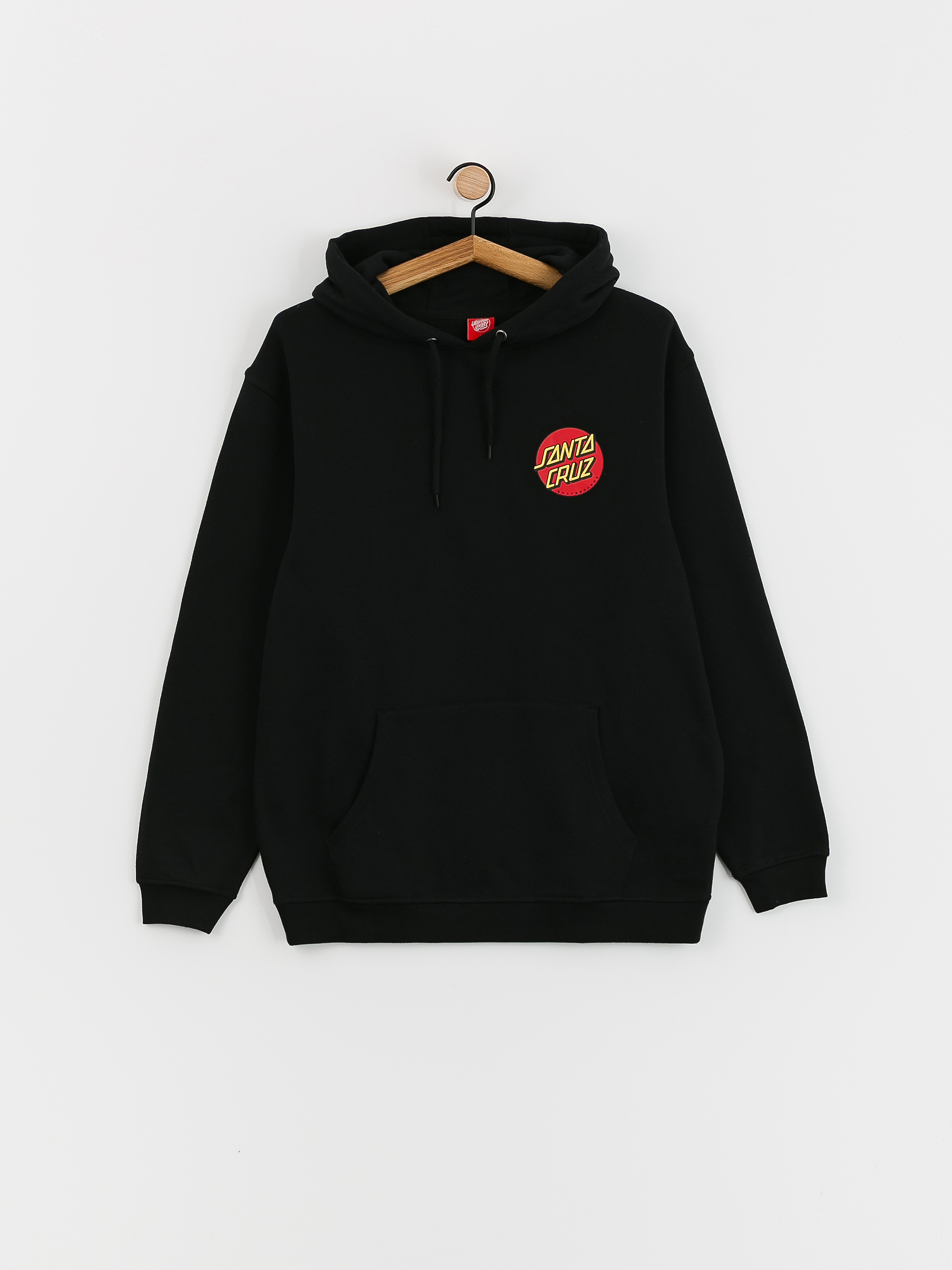 Santa Cruz Classic Dot Chest HD Hoodie (black)