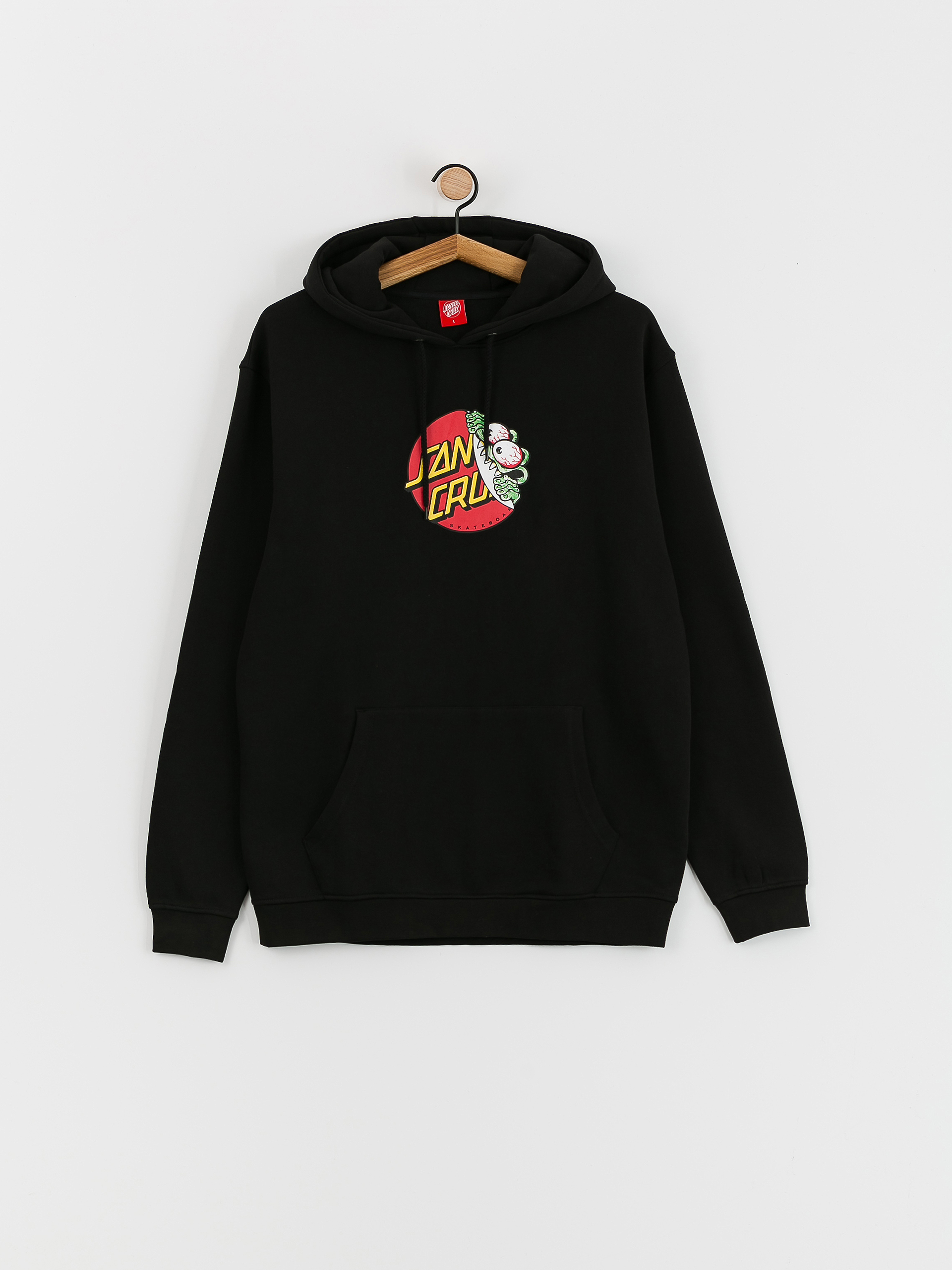Santa Cruz Beware Dot Front HD Hoodie (black)