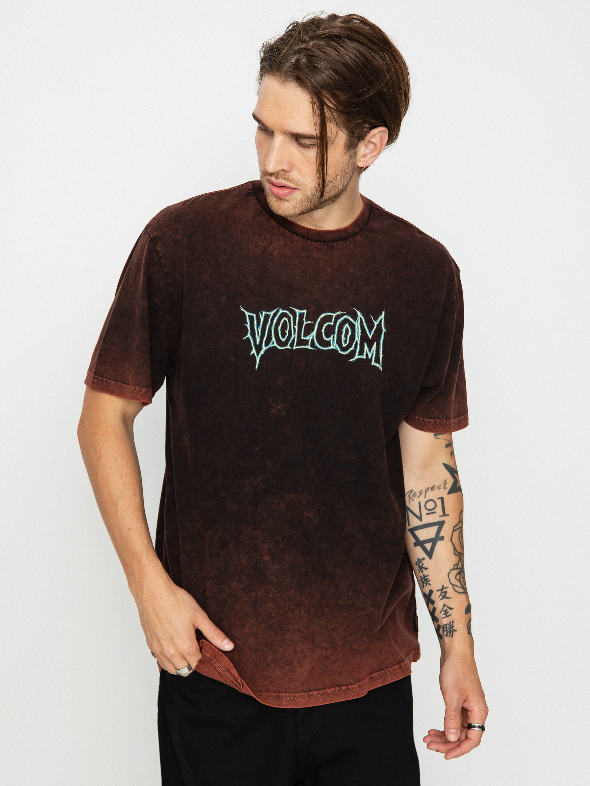 volcom tie dye t shirt