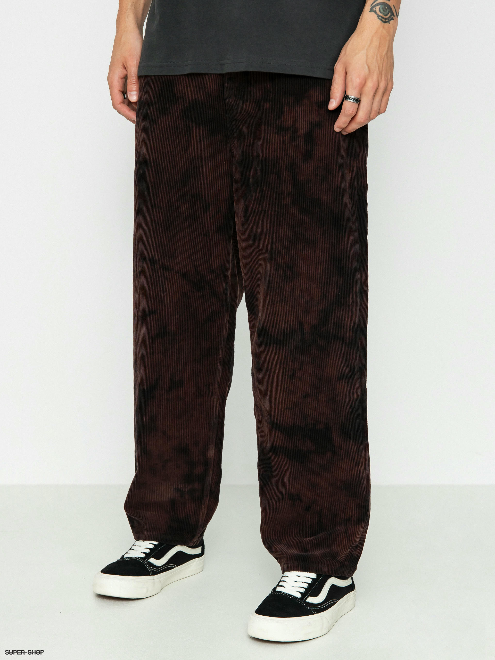 Volcom Billow Tapered Cord Pants (bitter chocolate)