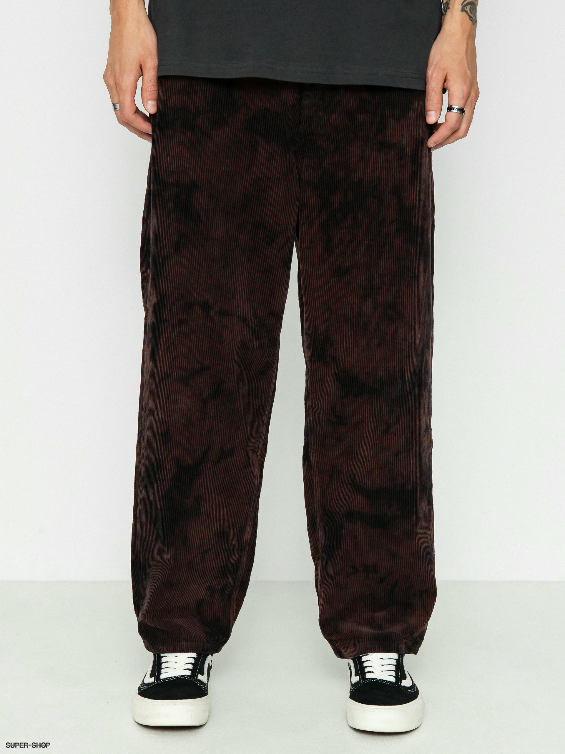 Volcom Billow Tapered Cord Pants (bitter chocolate)