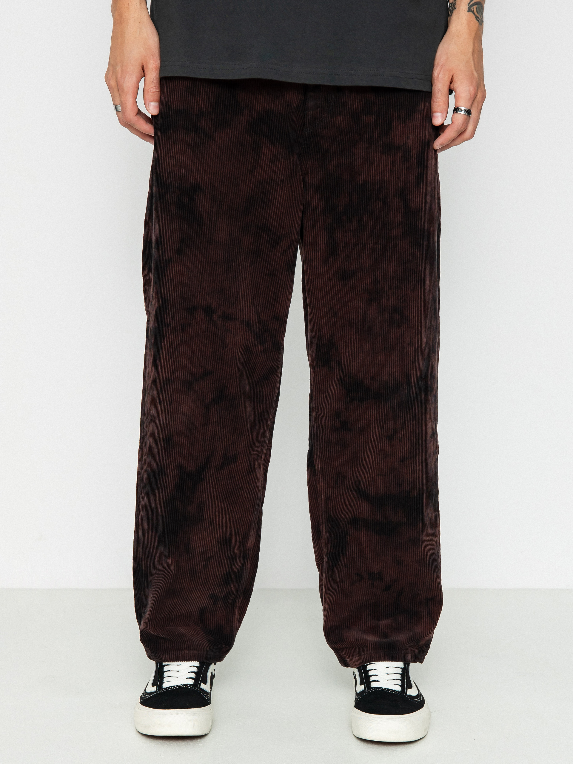 Volcom Billow Tapered Cord Pants (bitter chocolate)