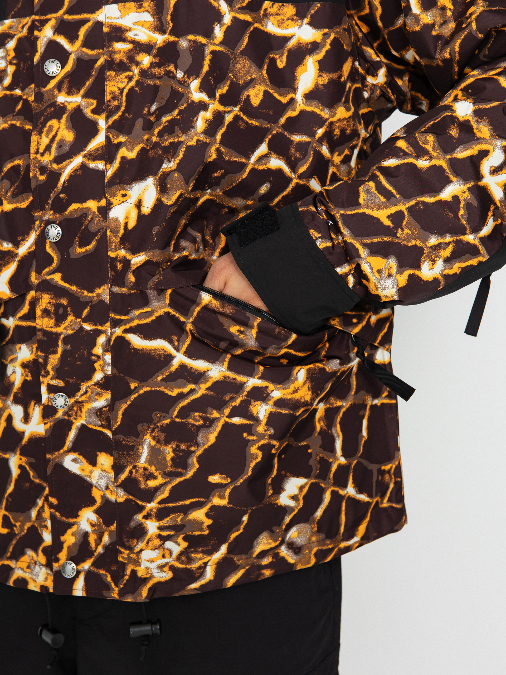 The North Face 86 Retro Mountain Jacket (coal brown wtrdstp/tnfb)