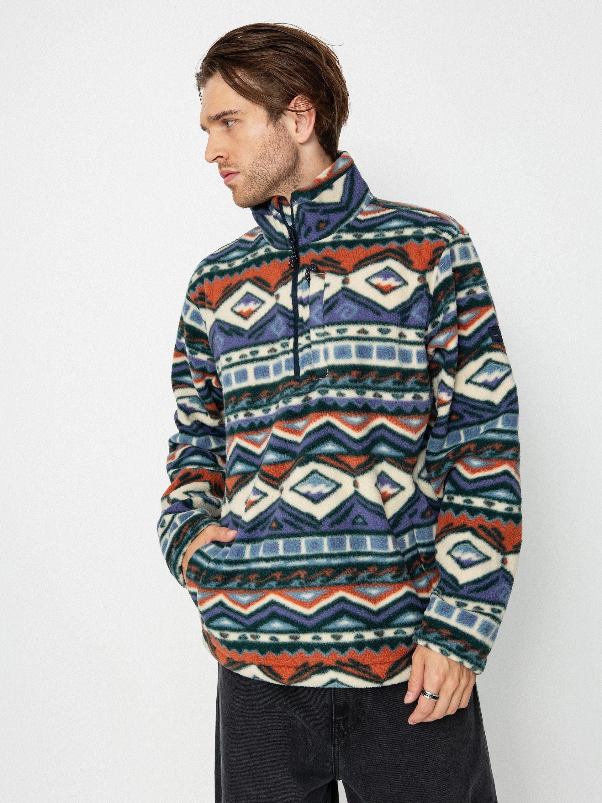 Mens Billabong Boundary Fleece  (multi)