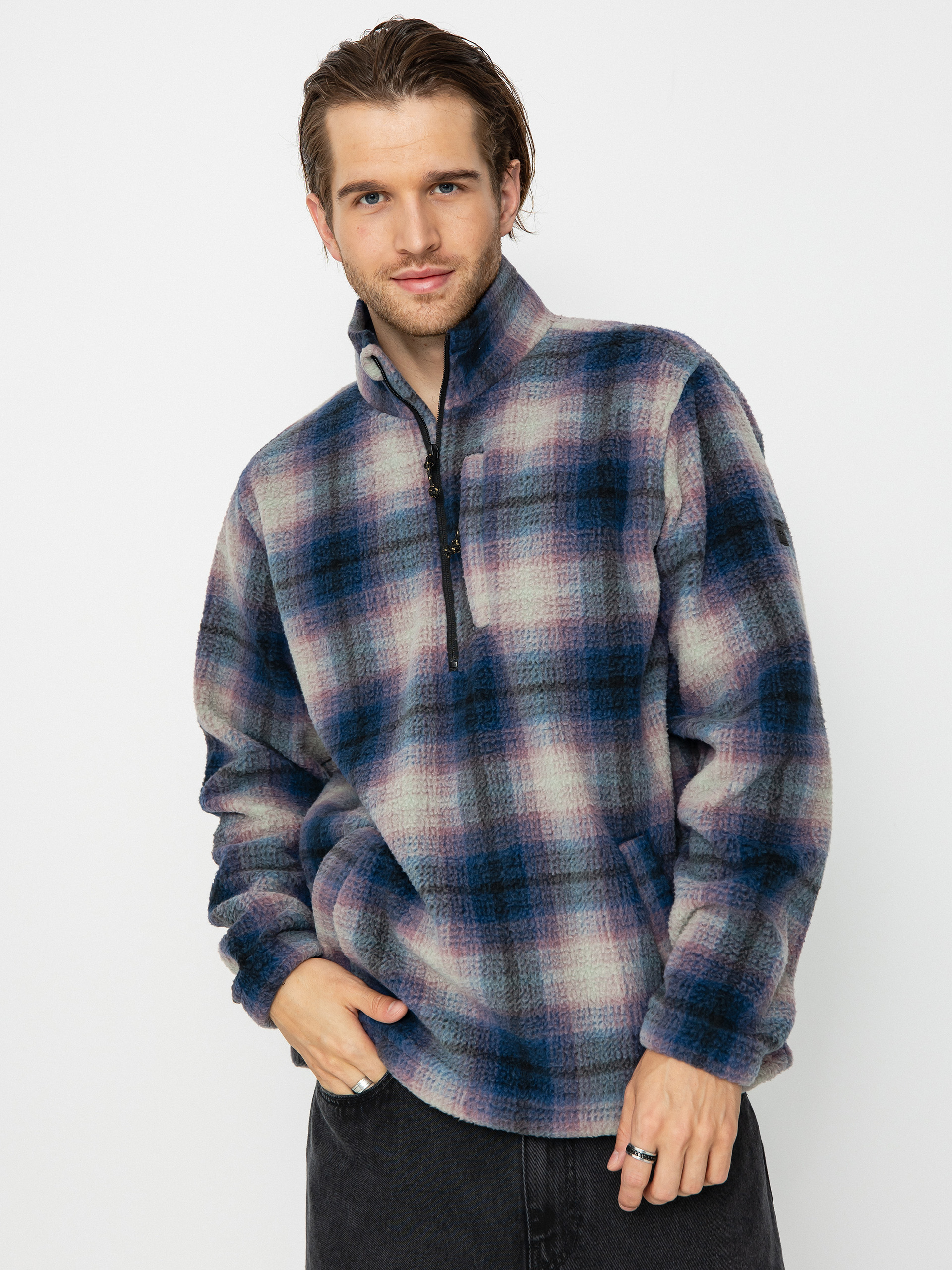 Billabong Boundary Fleece  (dark blue)