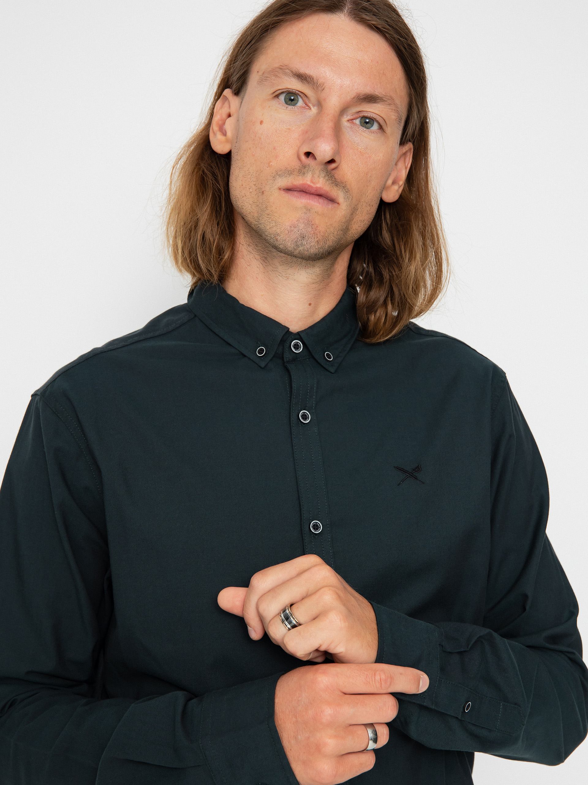 Iriedaily Samuel Hemd (night forest)