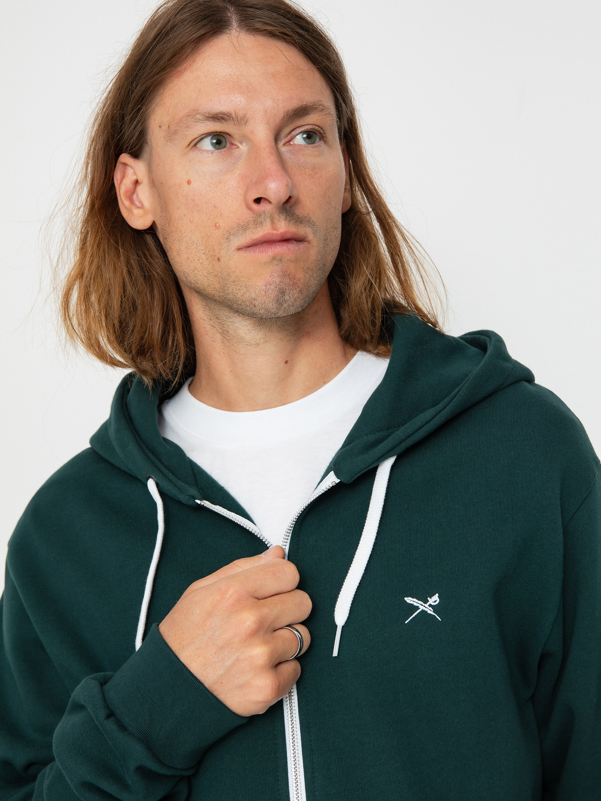 Iriedaily Mini Flag 2 ZHD Hoodie (night forest)