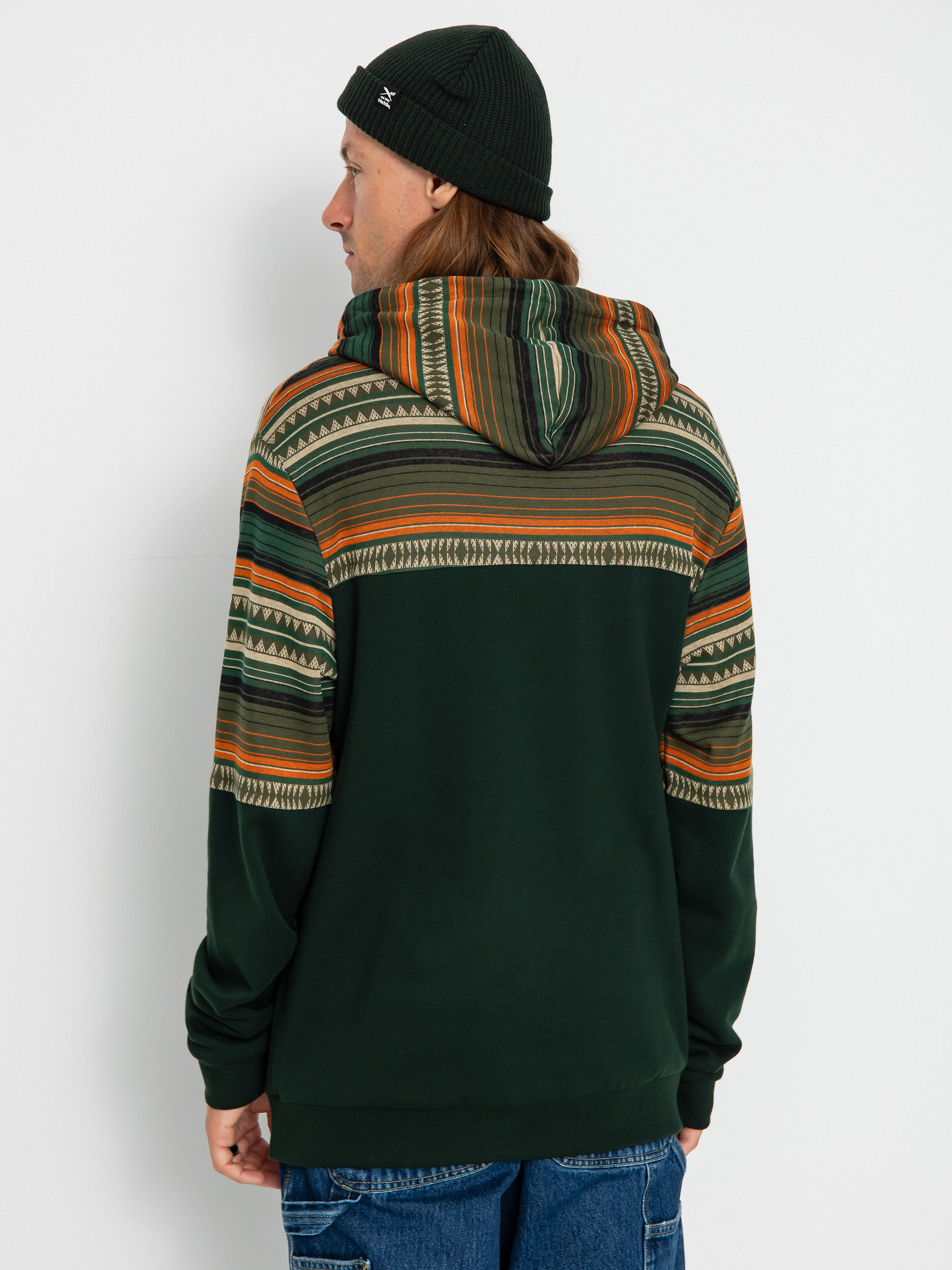 Iriedaily Vintachi Block HD Hoodie (hunter)