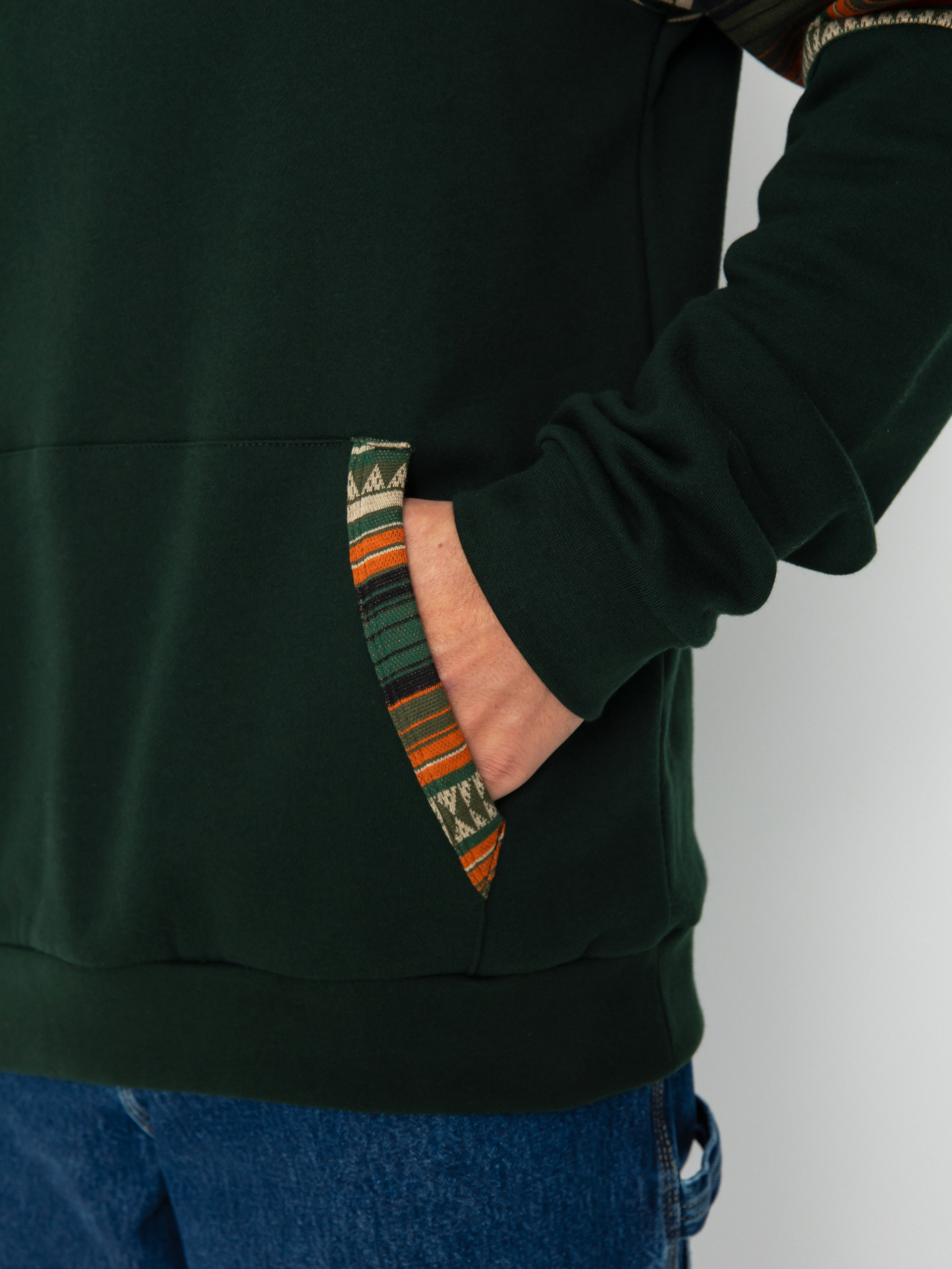 Iriedaily Vintachi Block HD Hoodie (hunter)