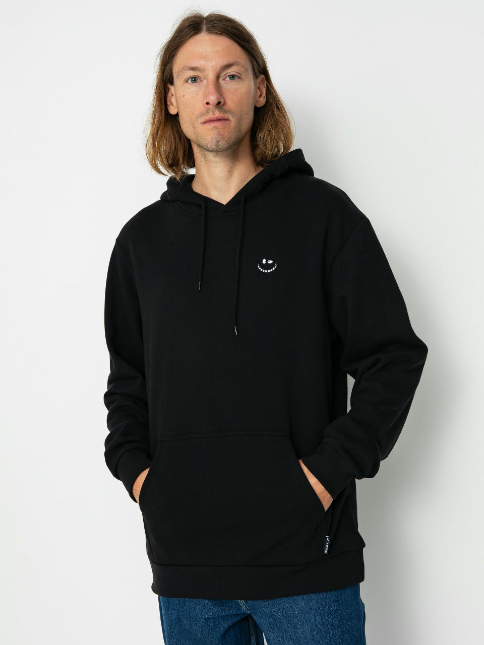 Iriedaily Grin Cat HD Hoodie (black)