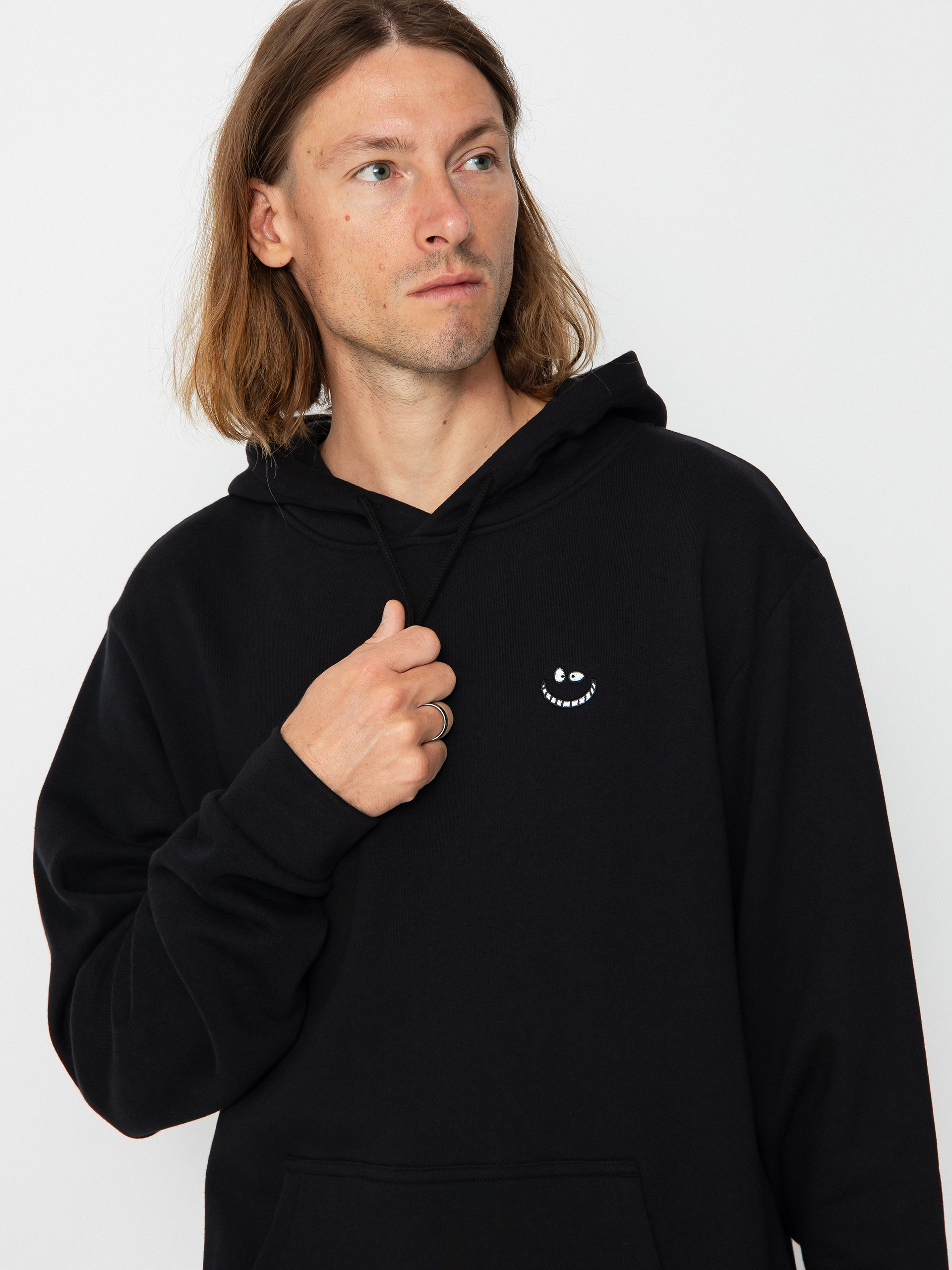 Iriedaily Grin Cat HD Hoodie (black)