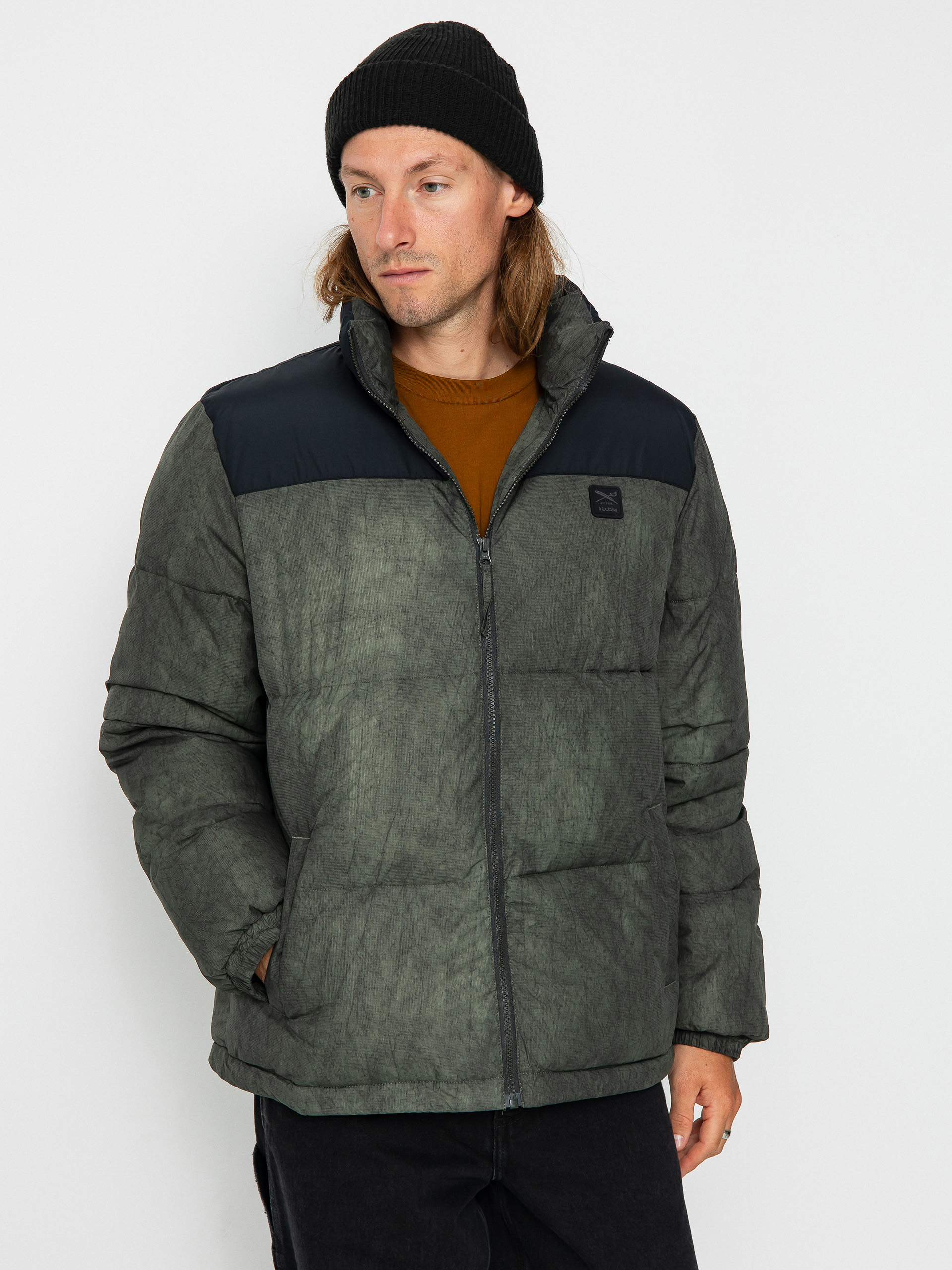 Iriedaily Mission2 Puffer Jacke (olive)